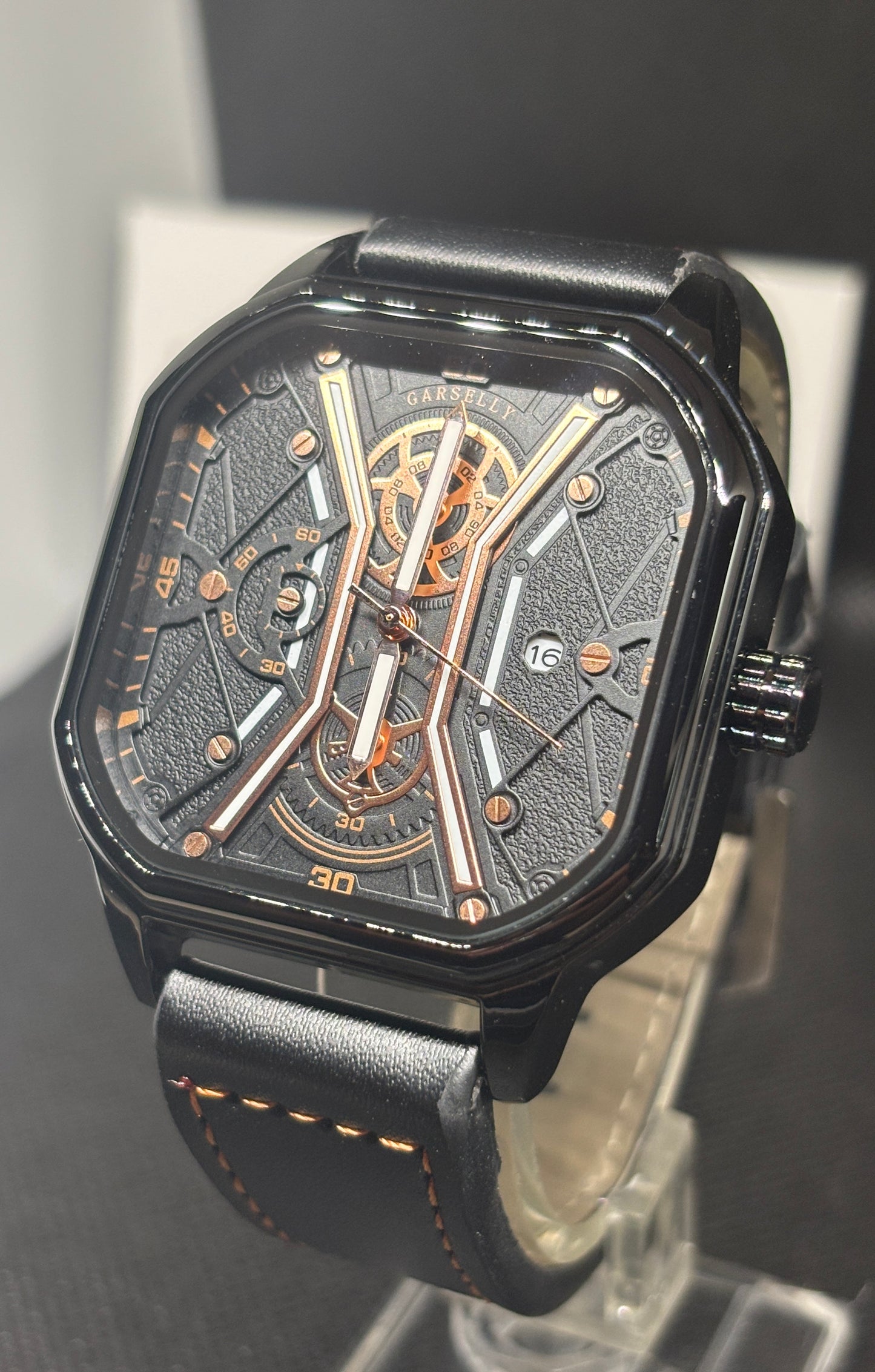 *NEW* Poedagar Men's Quartz Watch, 42mm