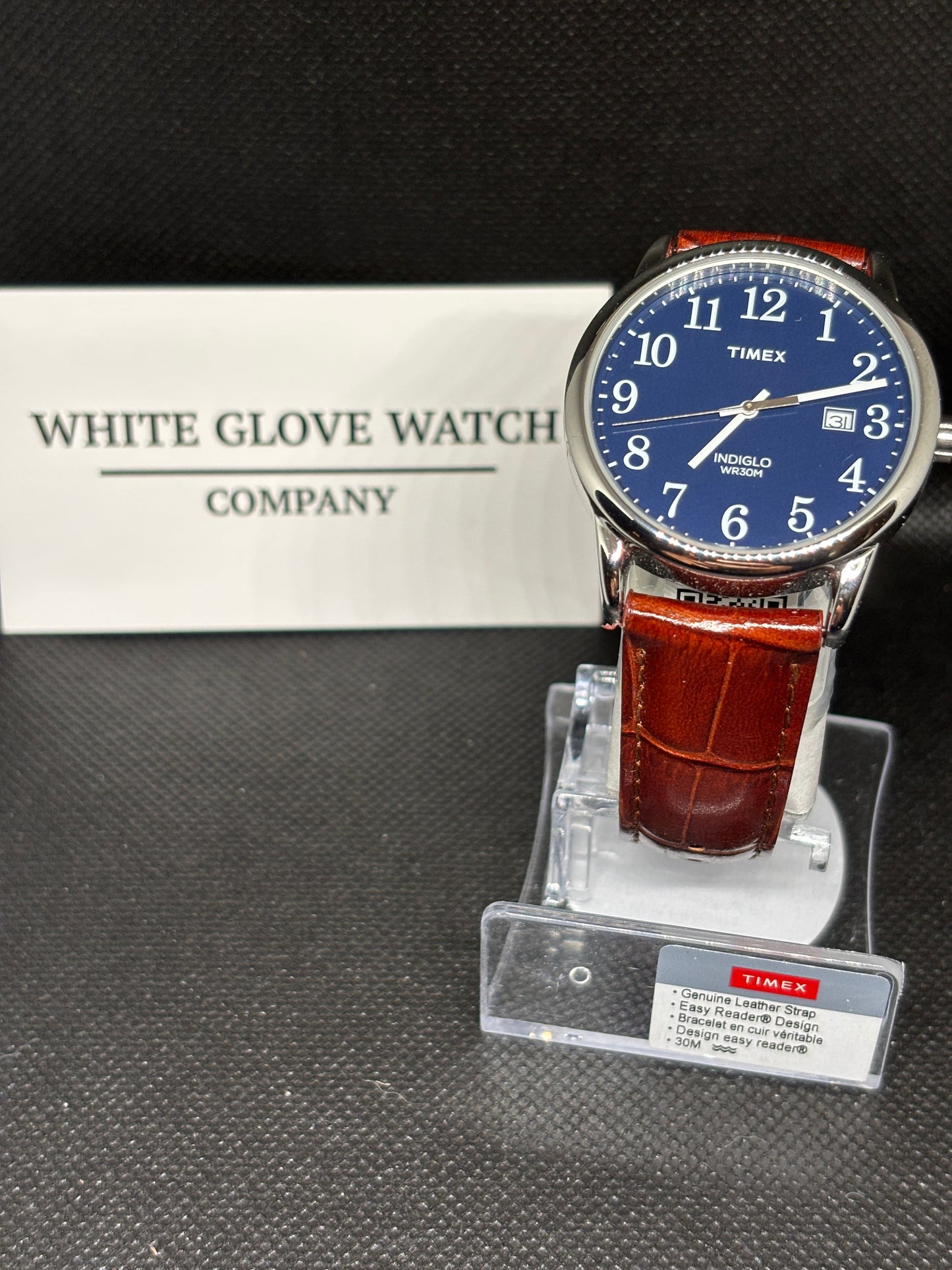 NEW - TIMEX - Easy Reader® 35mm Eco-Friendly Sustainable Strap Watch