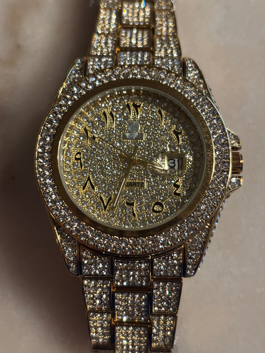 NEW - Bling Arabic Numerals Fashion Watch