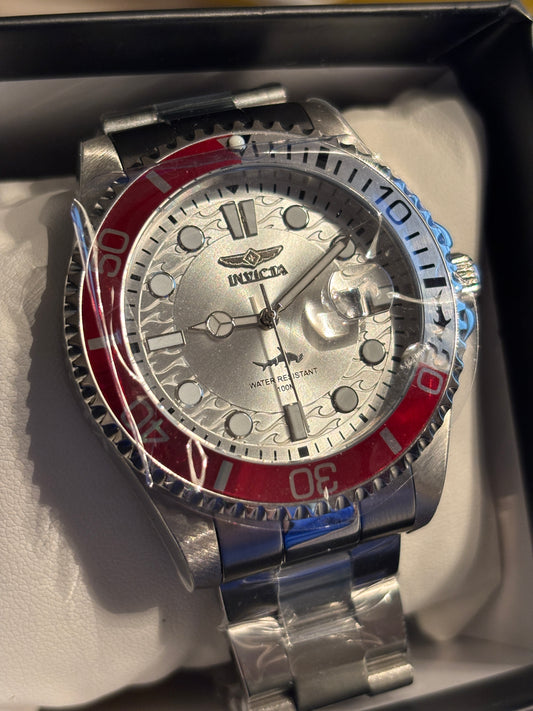 NEW - Red & Silver Hammerhead