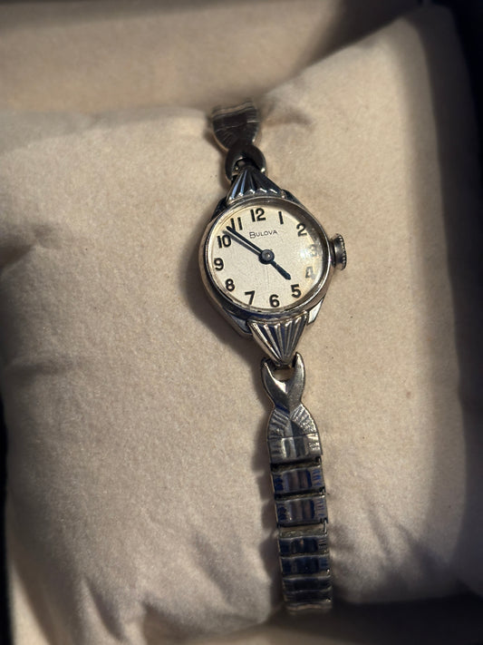 VINTAGE - Bulova 10k Gold Watch