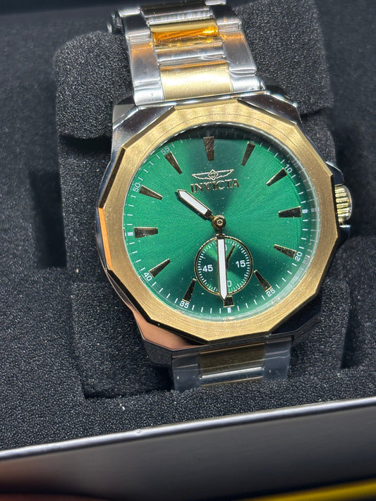 NEW - Invicta Green & Gold Speedway