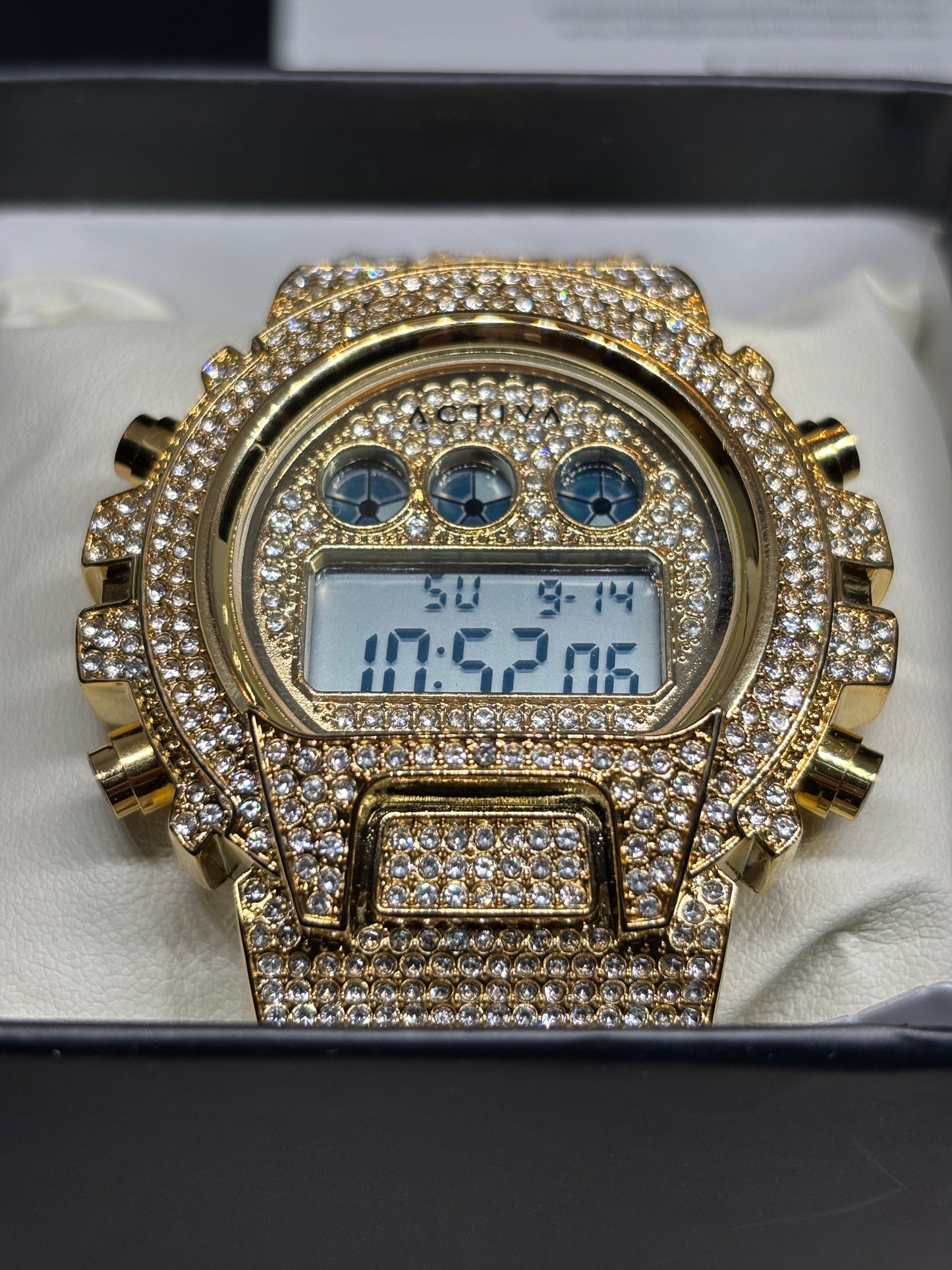 NEW - Invicta Activa Diamond Gold Watch
