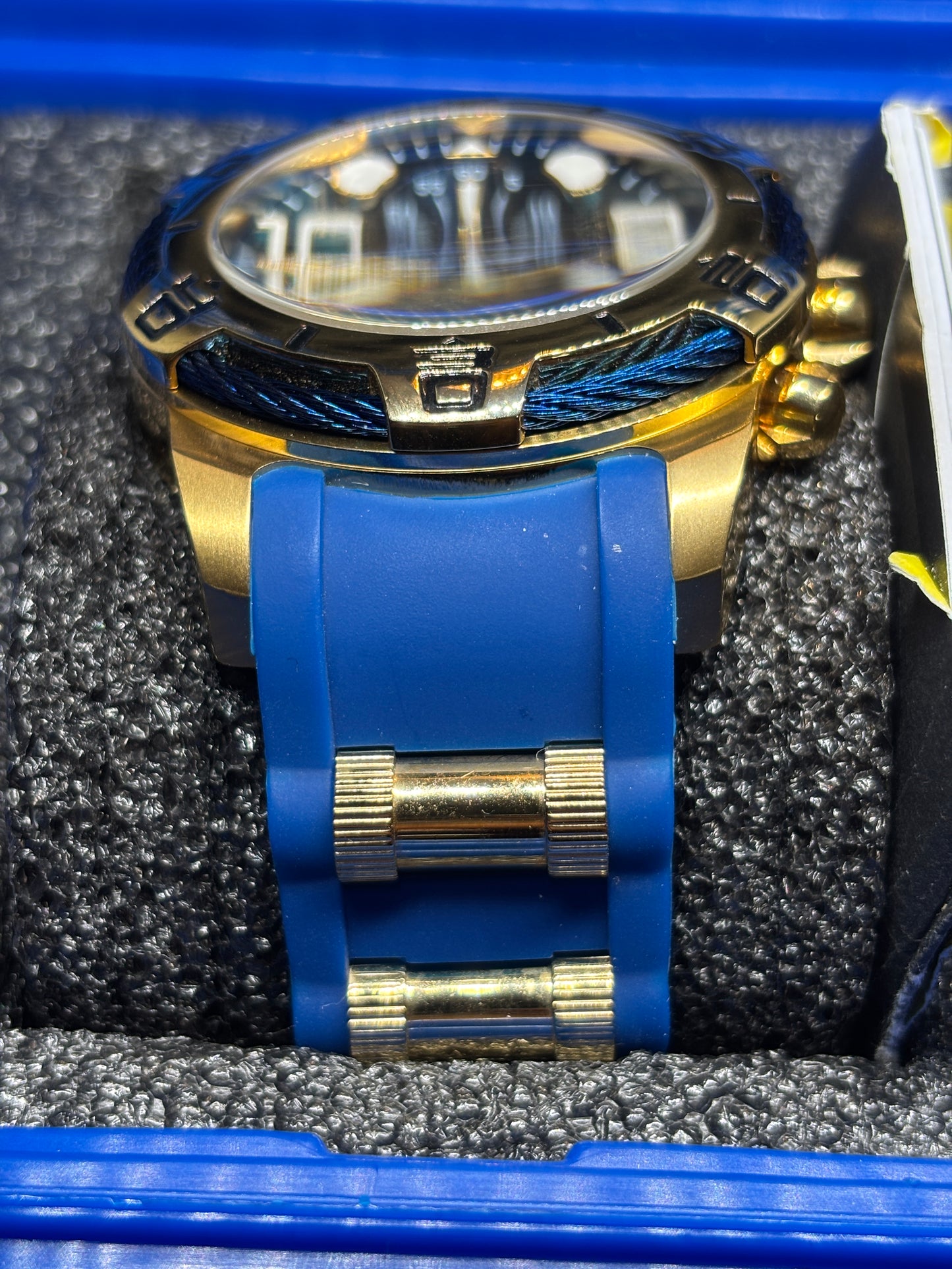 USED -  Invicta Blue & Gold