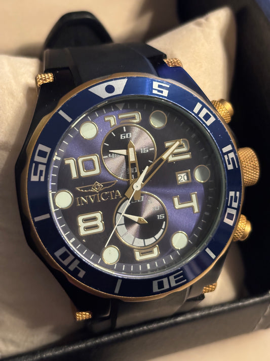 INVICTA Pro Diver Blue + Bronze