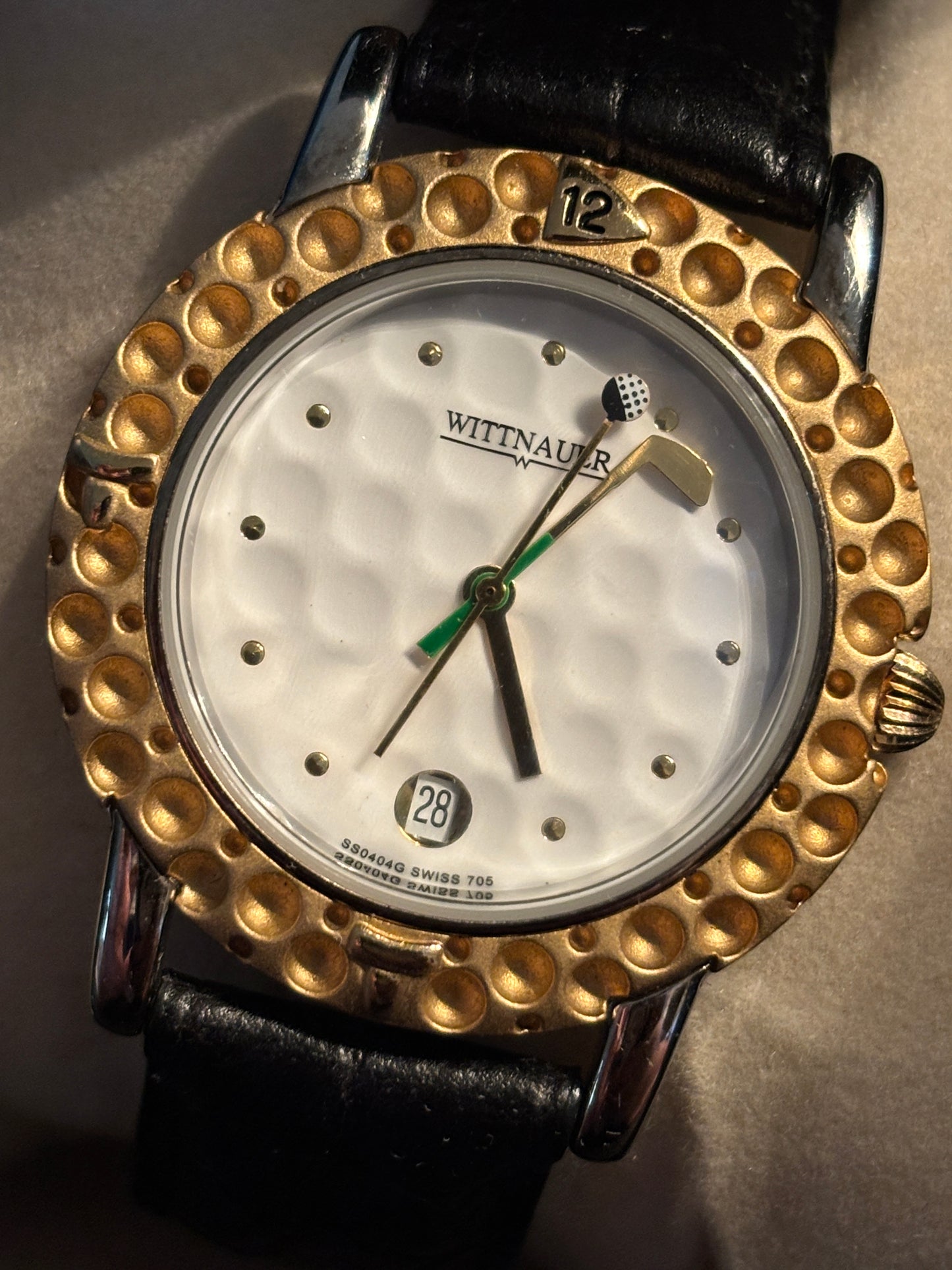 Wittnauer Golf Watch 36mm w/ Date Window