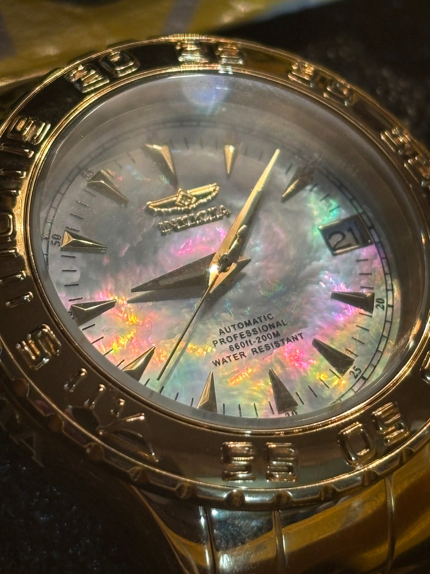 INVICTA Lady Pro Diver 38mm Gold