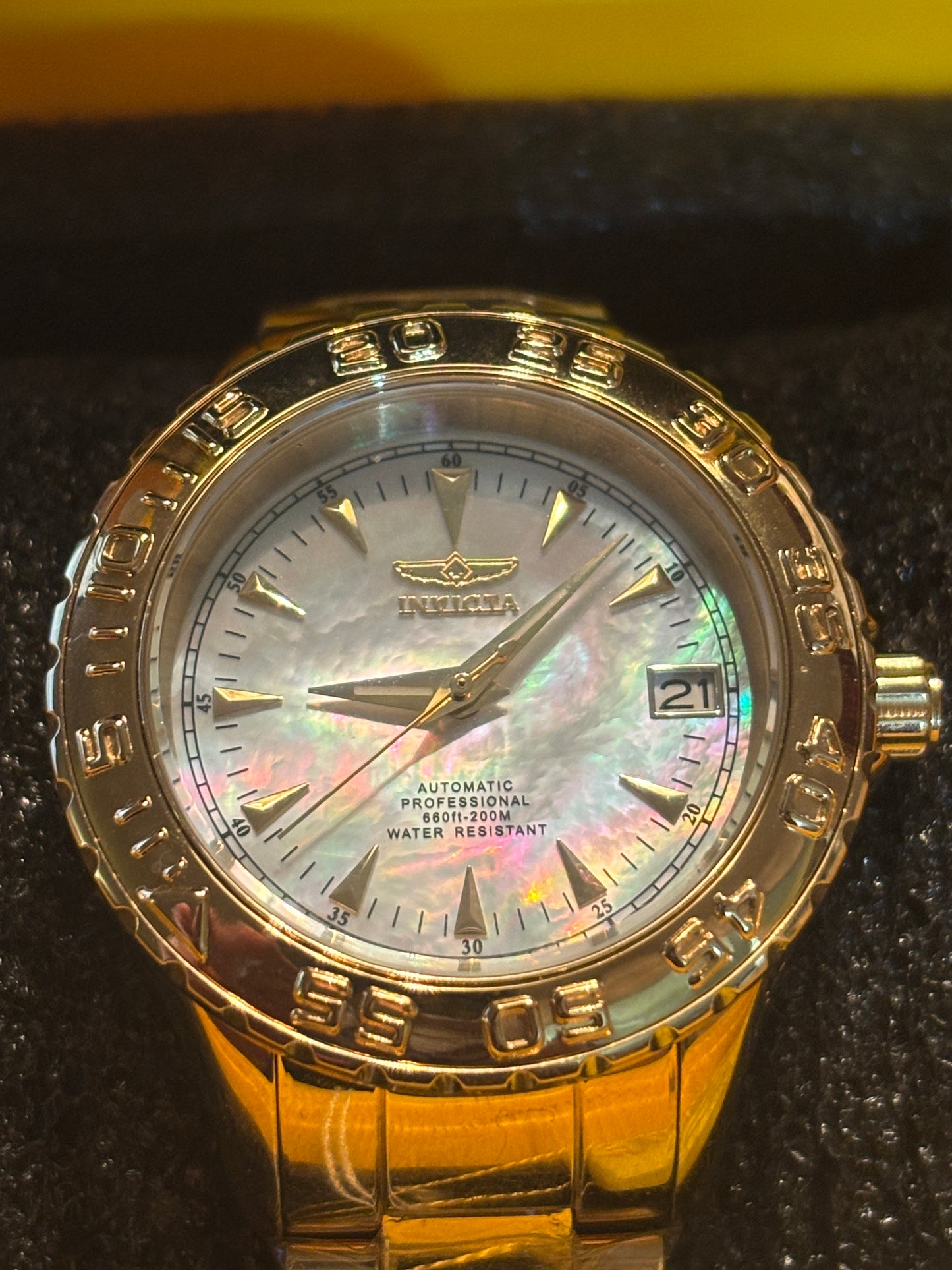 INVICTA Lady Pro Diver 38mm Gold