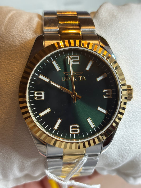 NEW Invicta Specialty Gold + Green 43mm