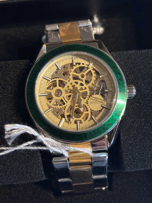 NEW Invicta Objet D'Art Auto Skeleton 43mm