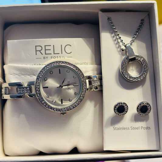 NEW Ladies Relic Watch Gift Set