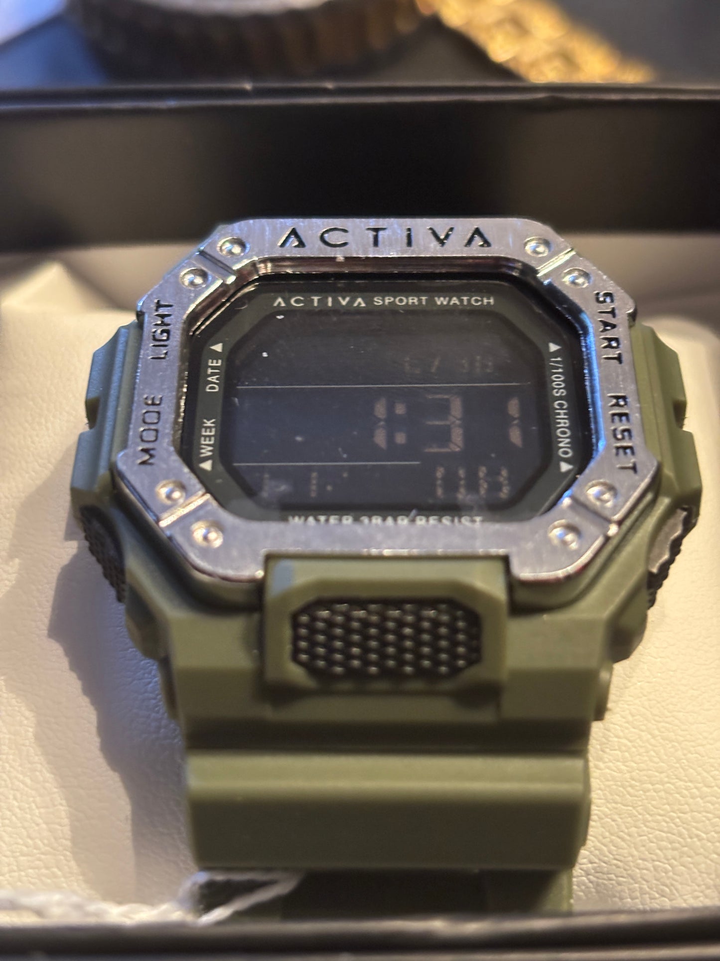 NEW Invicta Activa Edge X w/ Green Band
