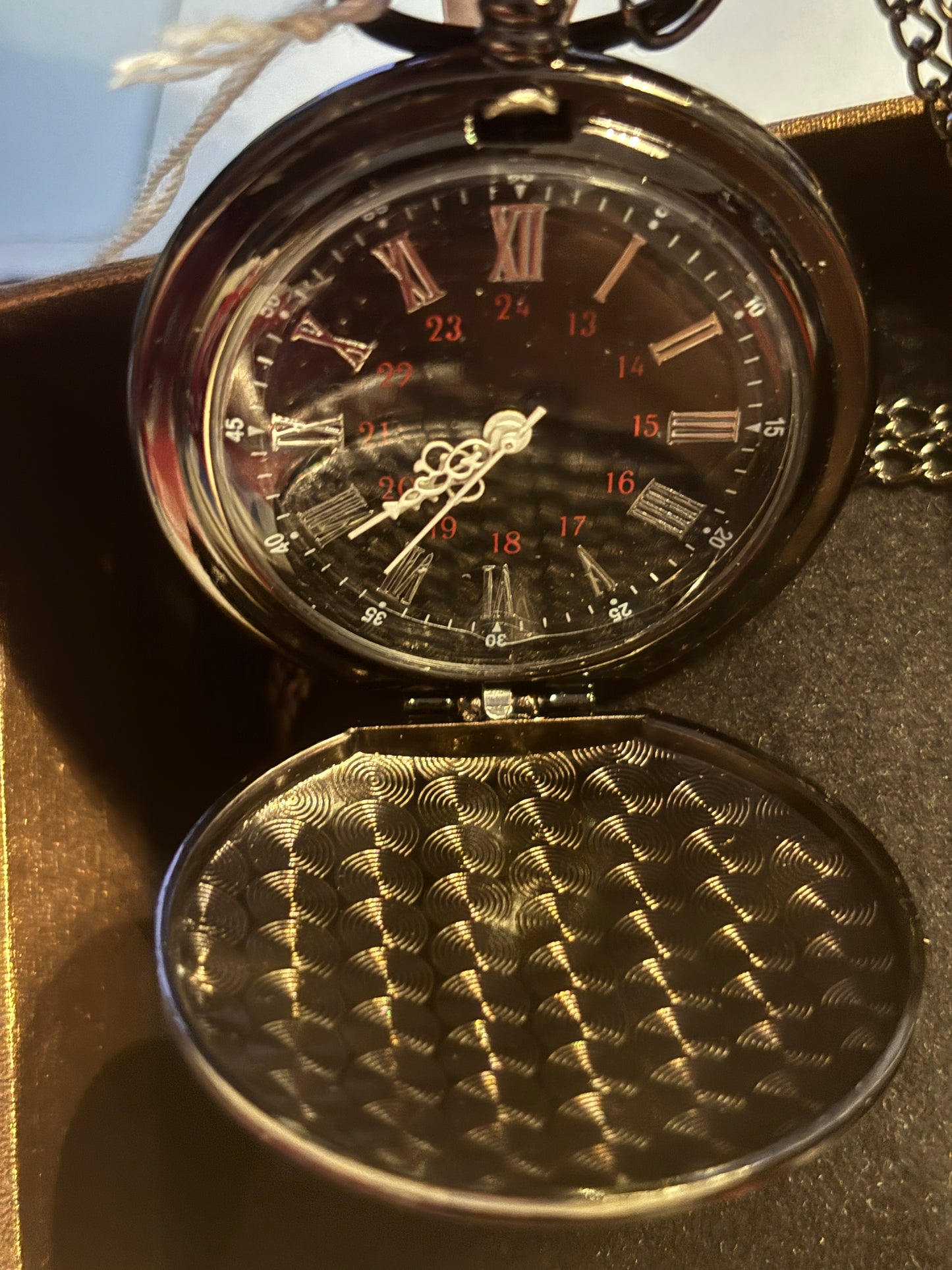 To My Husband Pocket Watch