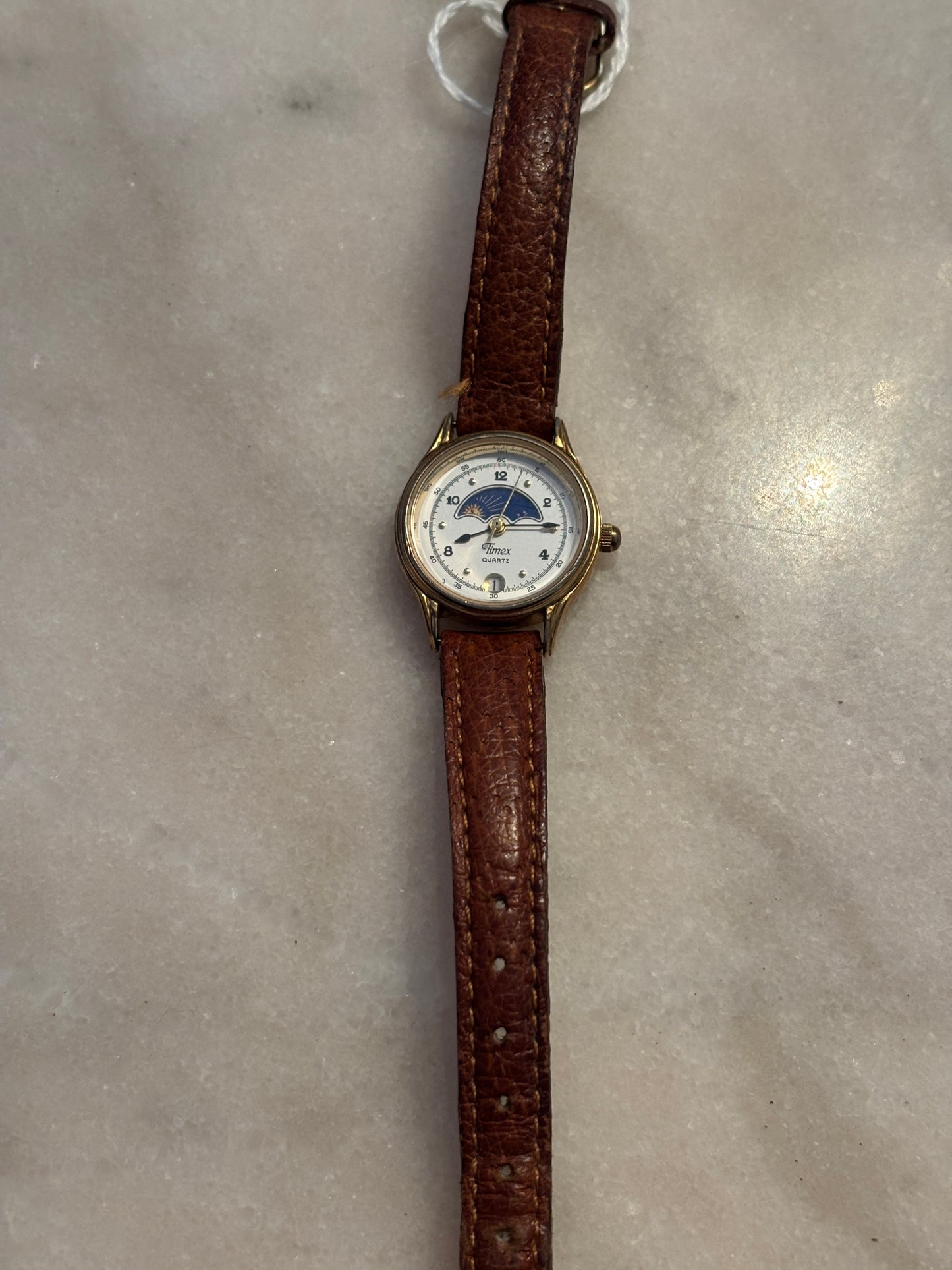 Vintage TIMEX Moonphase Watch 24mm