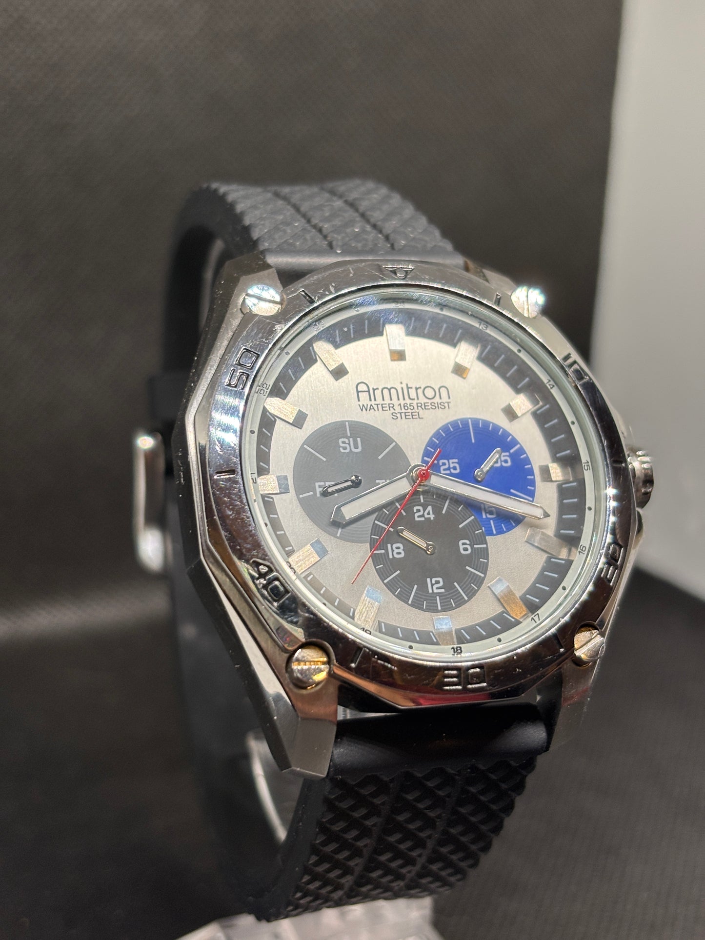 USED Armitron Day Date Chronograph