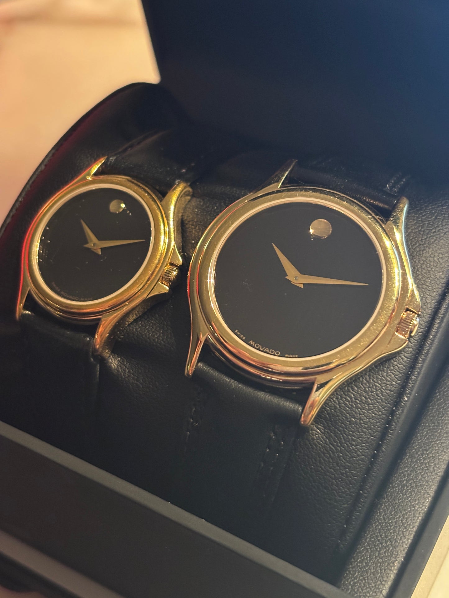 Pre-Owned His + Hers Movado Museum Piece Set