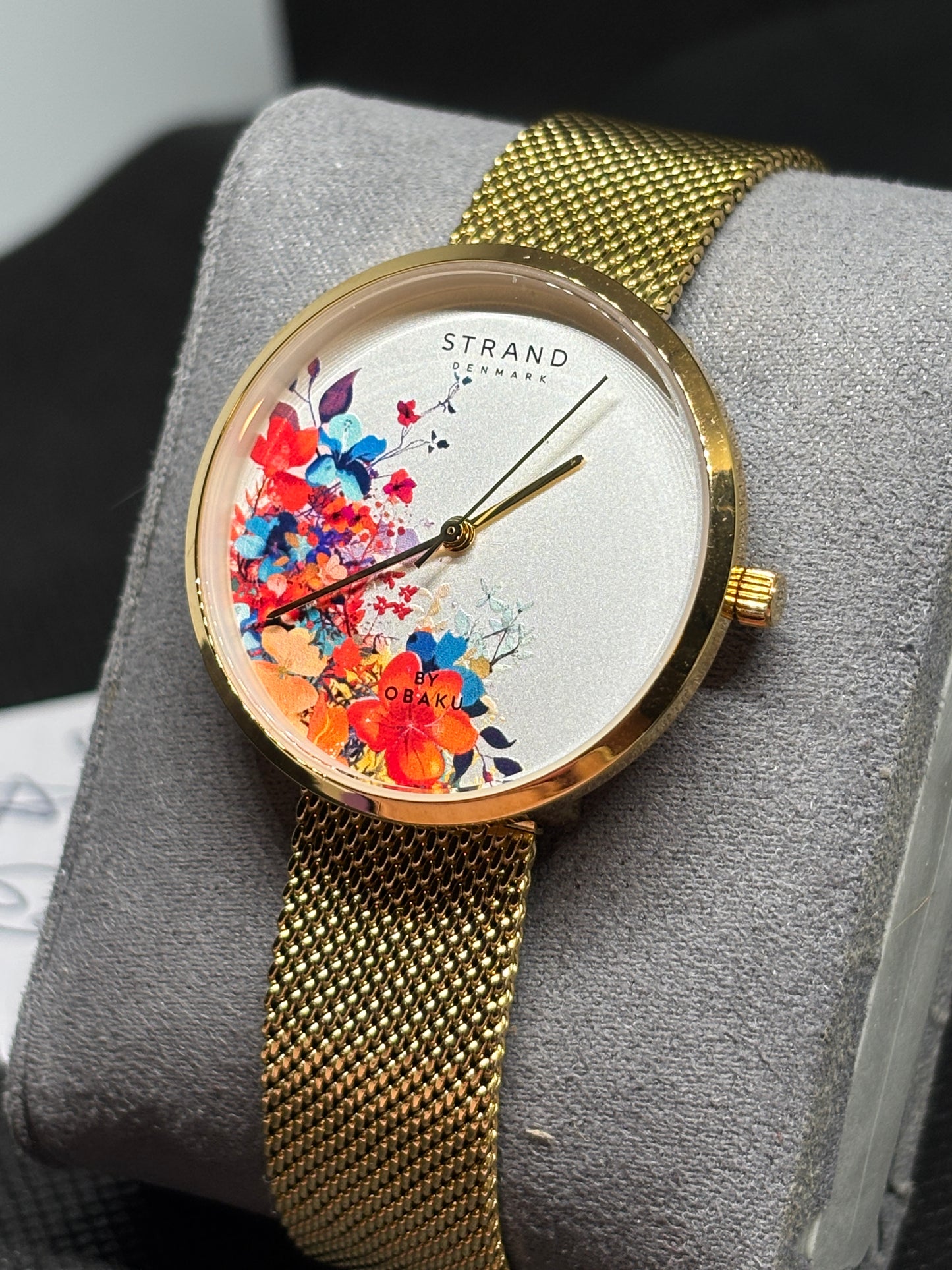 NEW Women's Strand by Denmark Gold Watch - 35mm