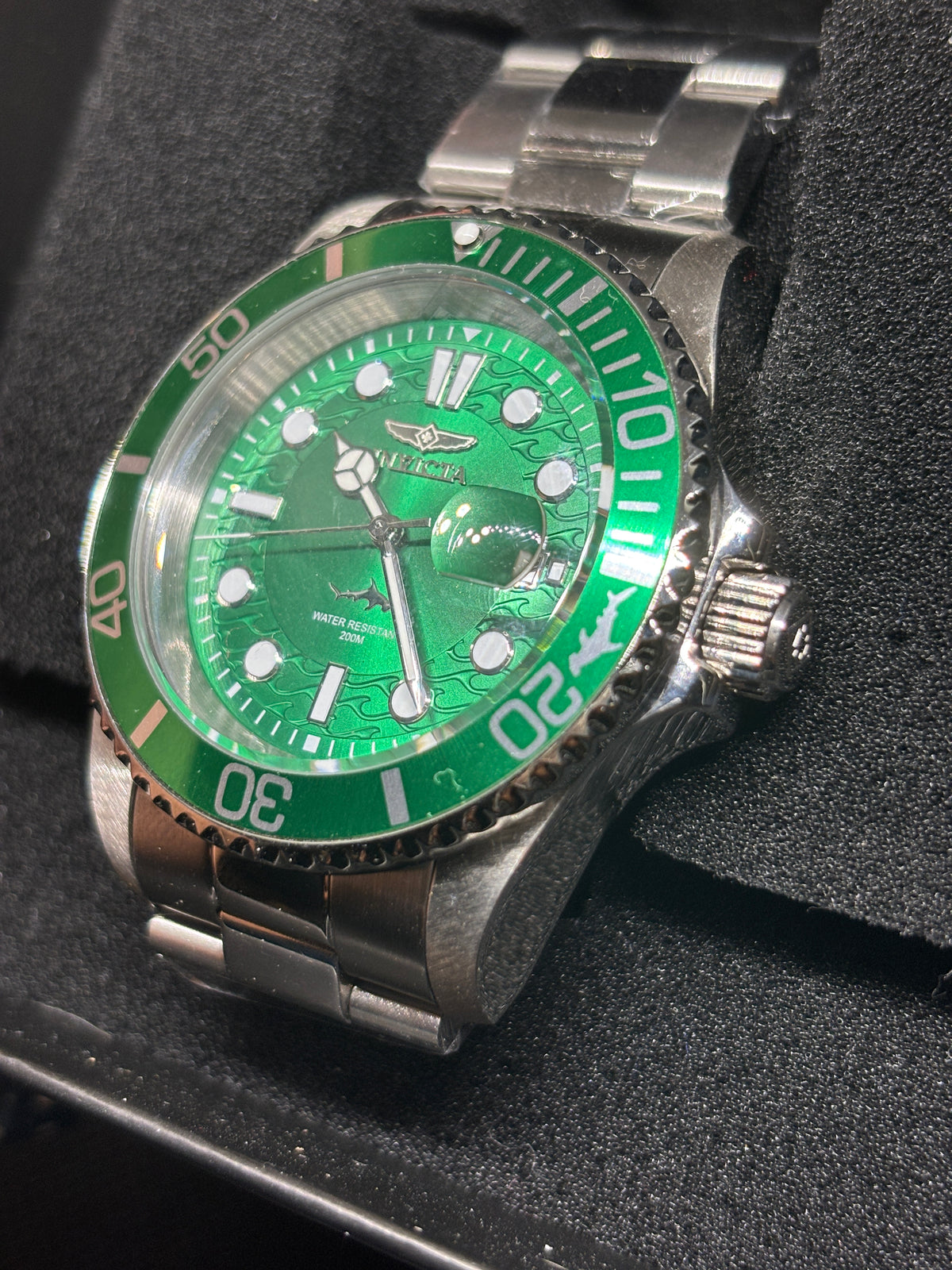 NEW - Invicta Hammerhead Pro Diver - Green