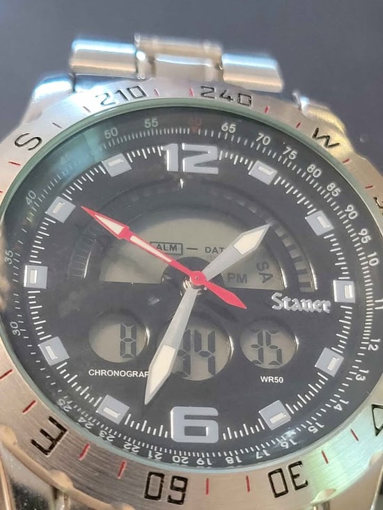 Men's Stauer Super Chronograph