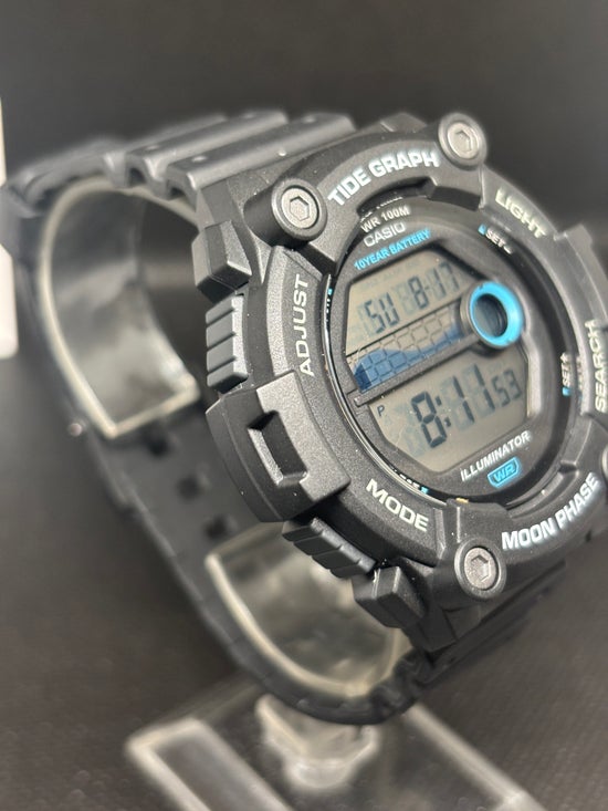 USED - Casio WS-1300H-1AV, Tide Graph/Moon Phase Resin Watch