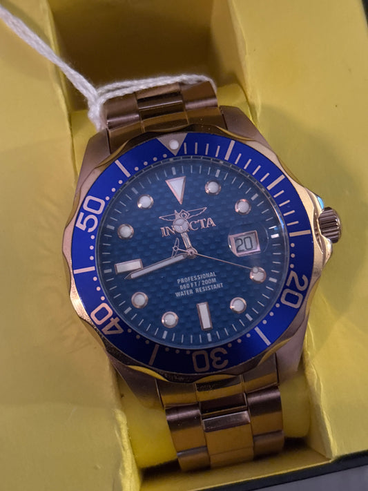 Invicta 18k Rose Gold 47mm