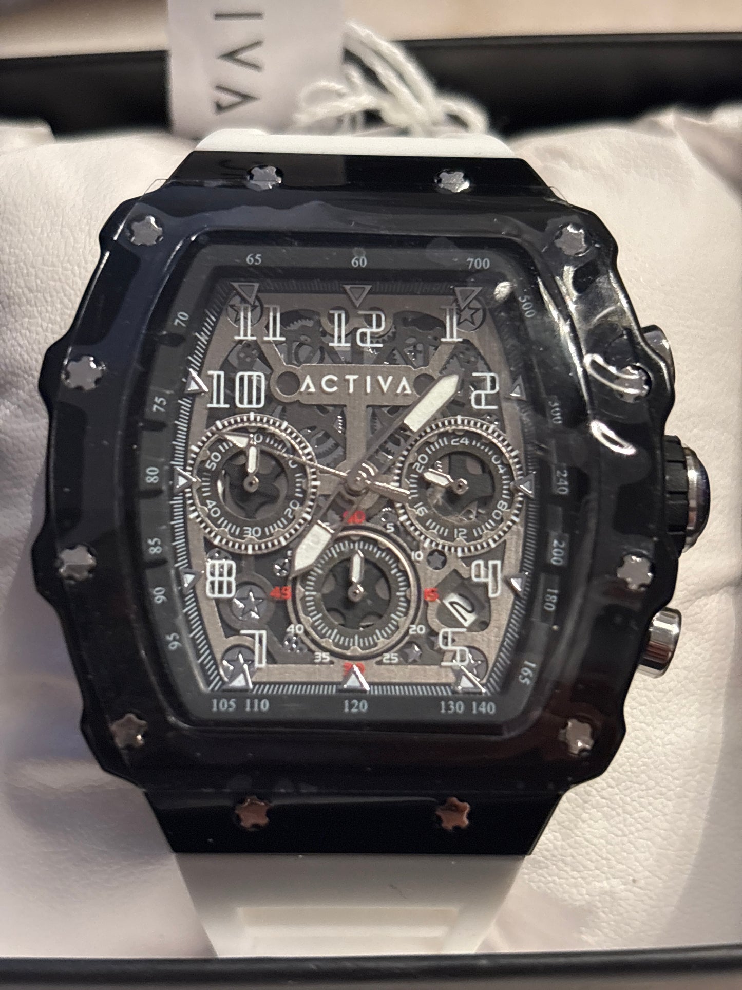 Invicta Activa X Black Skeleton - 44.3mm