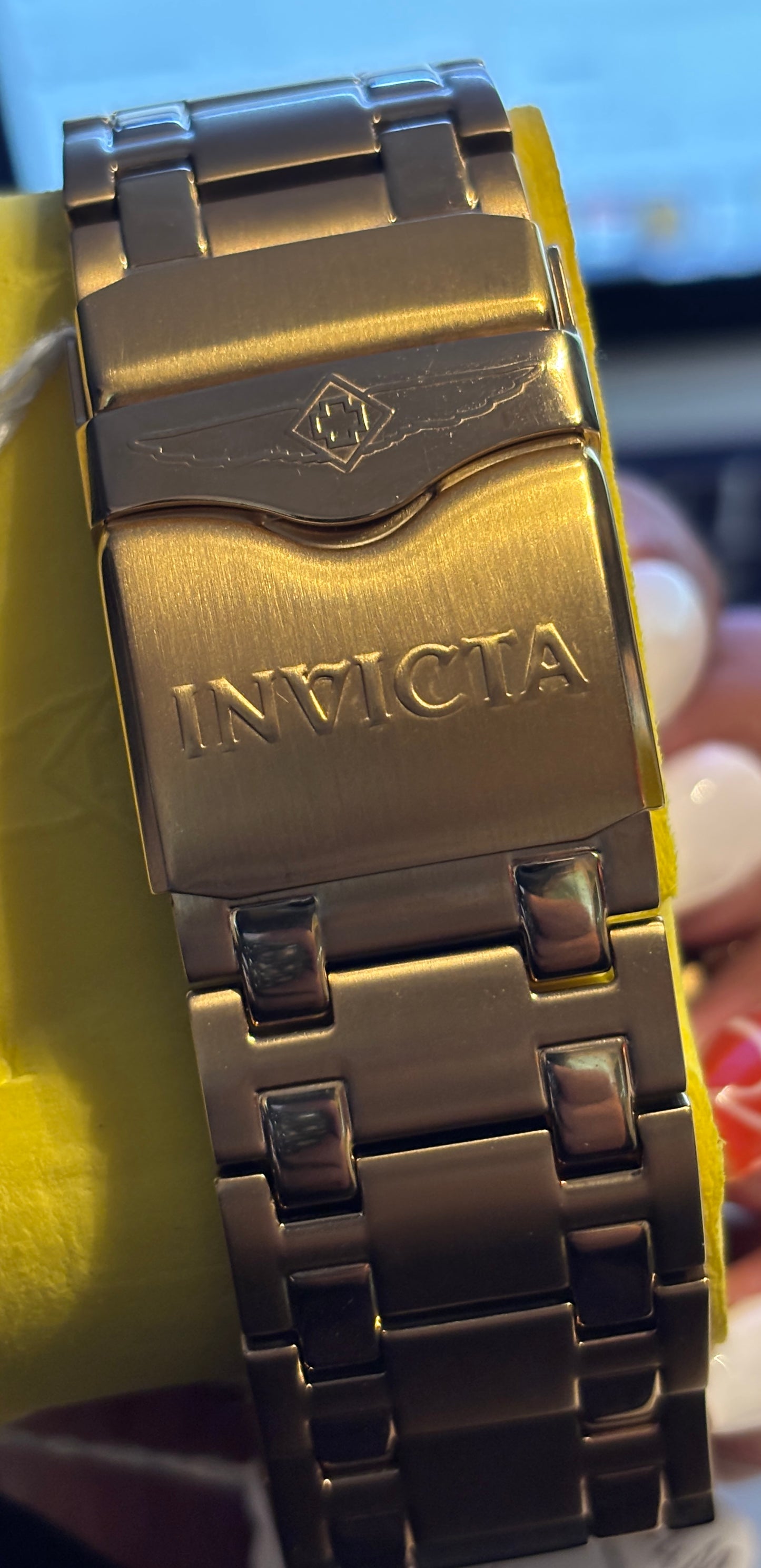 NEW Invicta Gold Coalition Forces Chrono