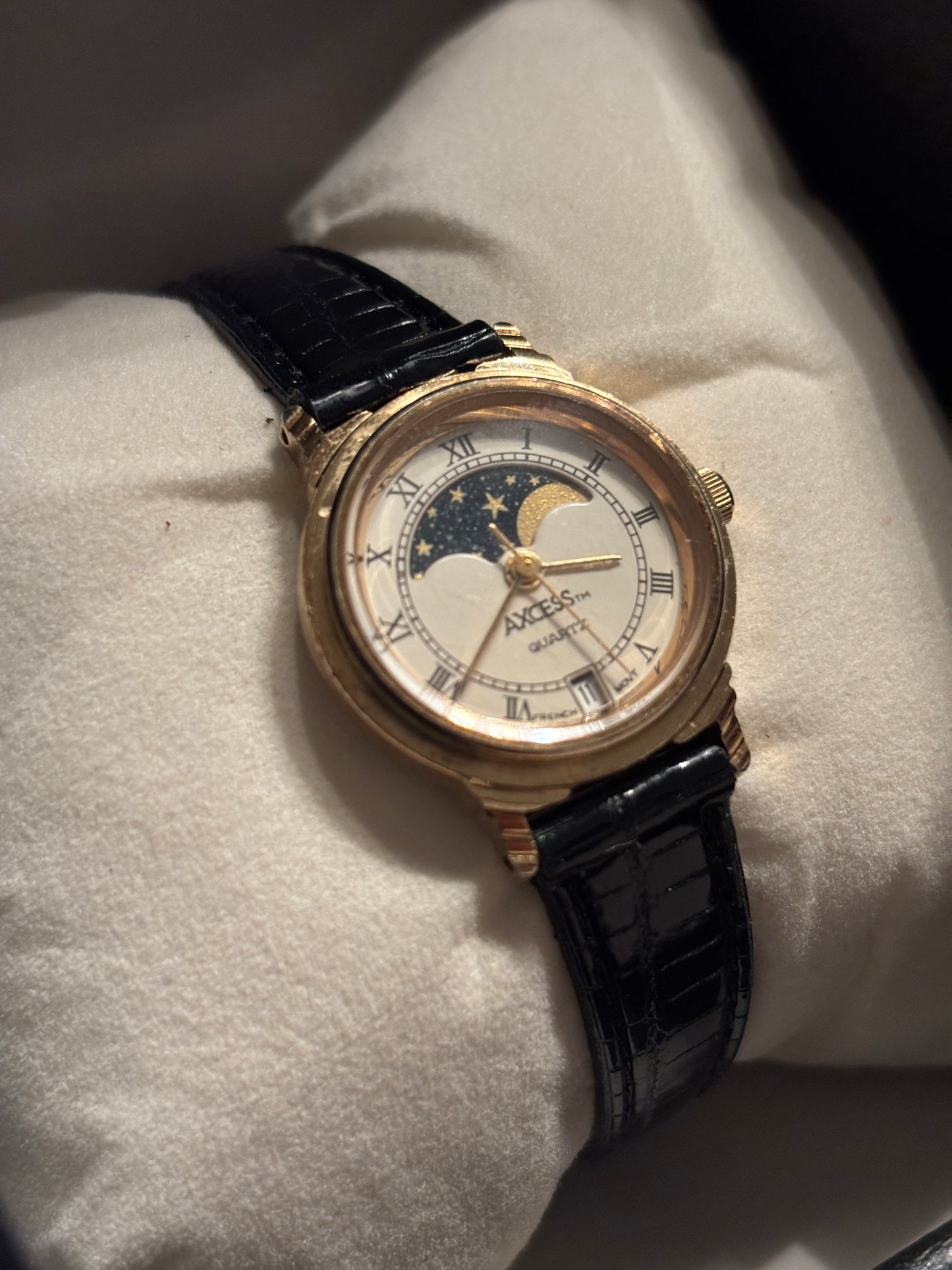 Vintage Axcess French Movement Watch