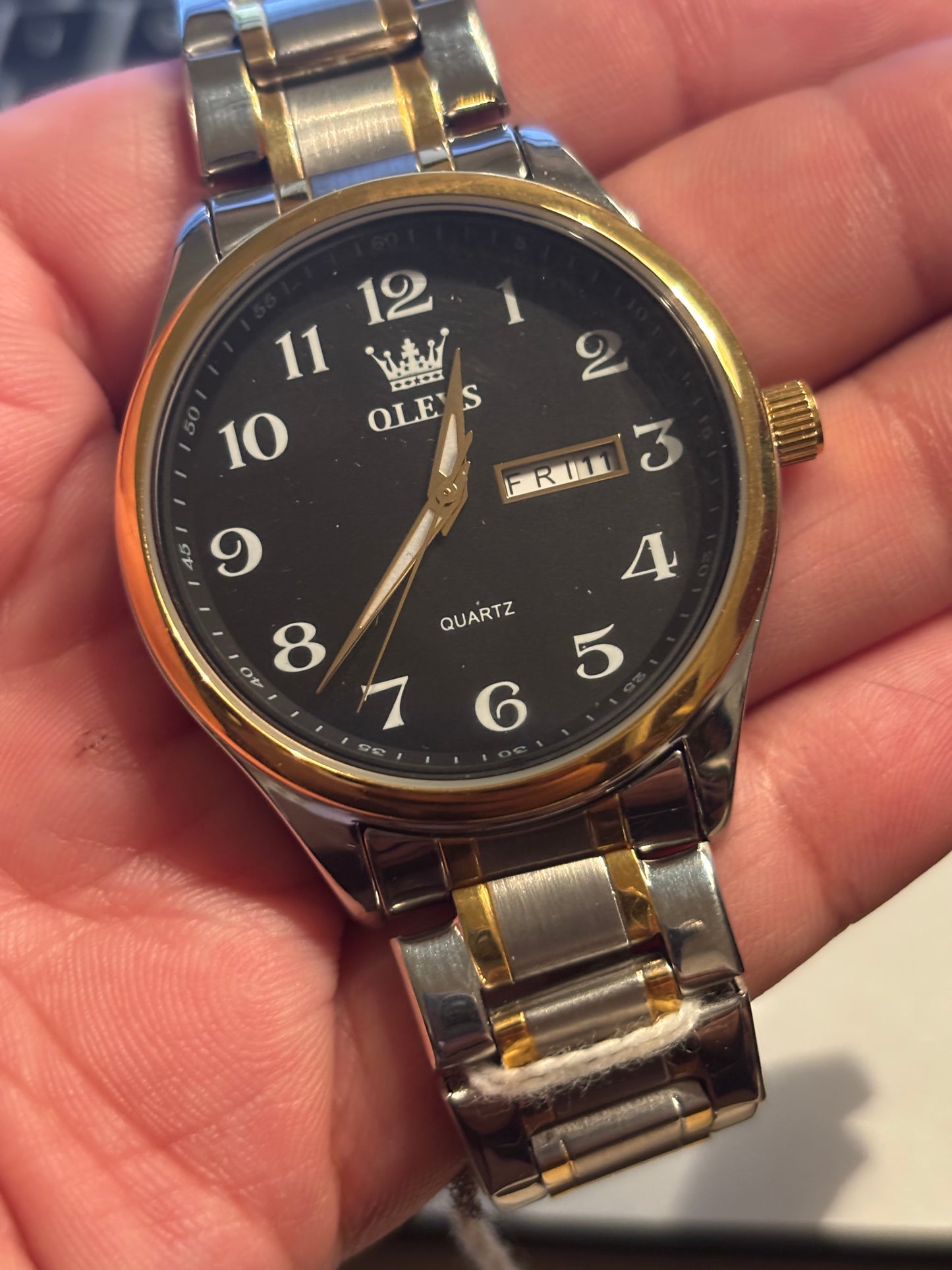 OLEVS Classic Two Tone Watch