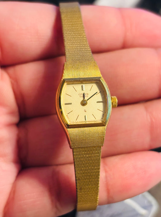 Vintage Women's Citizen Gold Watch