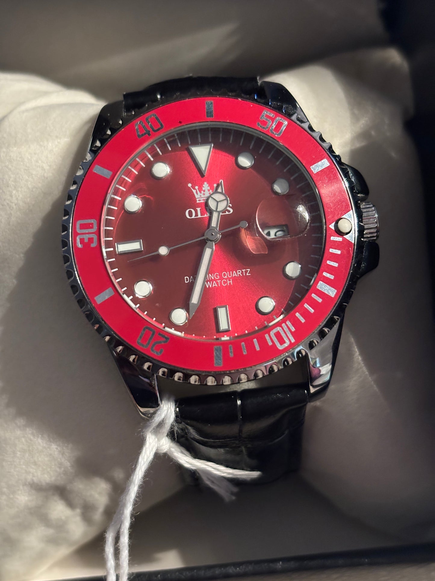 OLEVS Dazzling Red 41mm