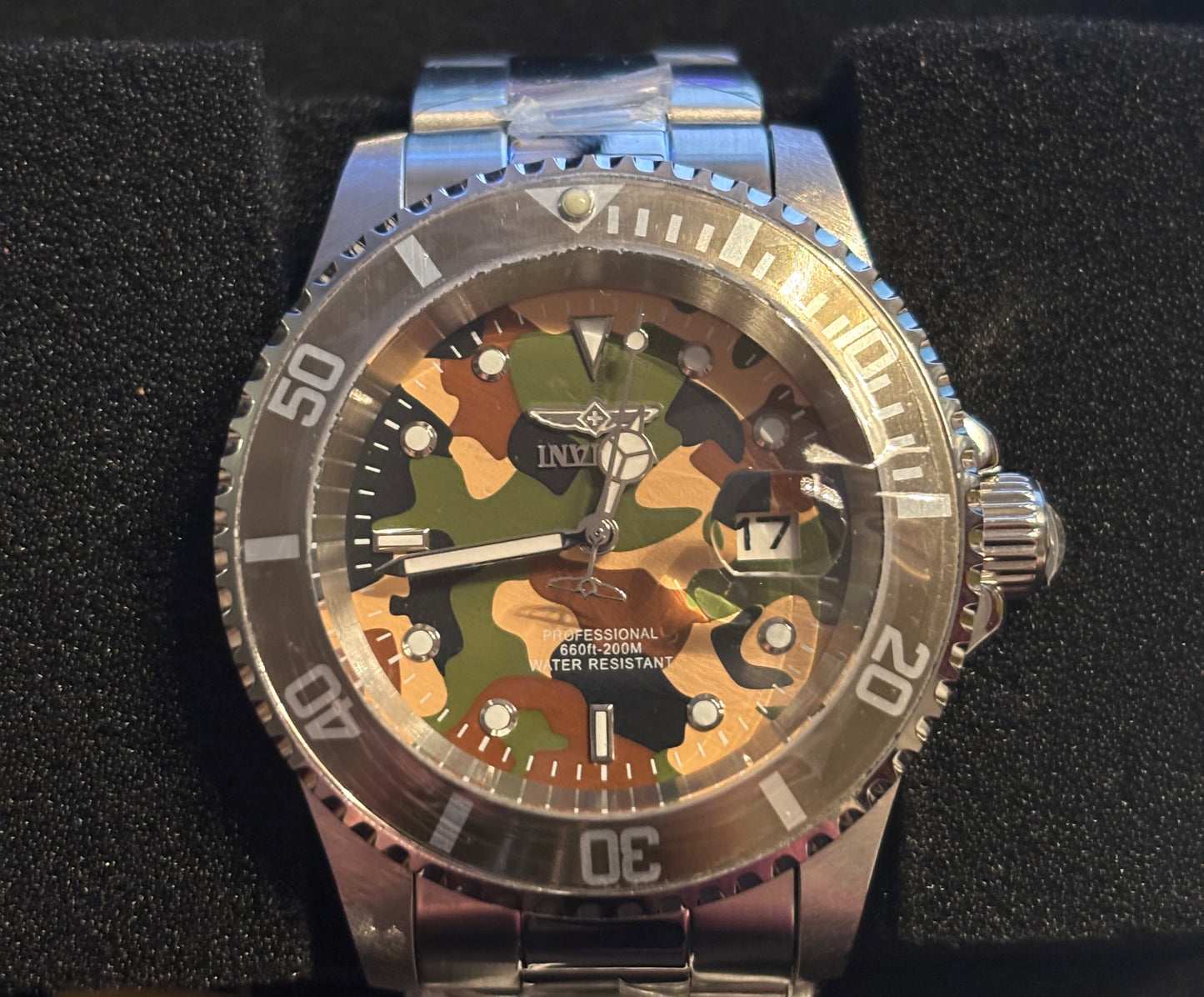 New Invicta Pro Diver Camo 40mm