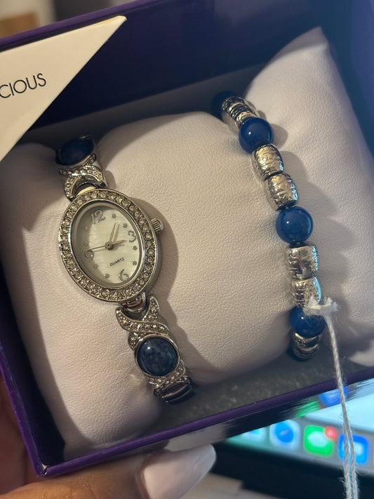 Women's Watch + Bracelet Gift Set