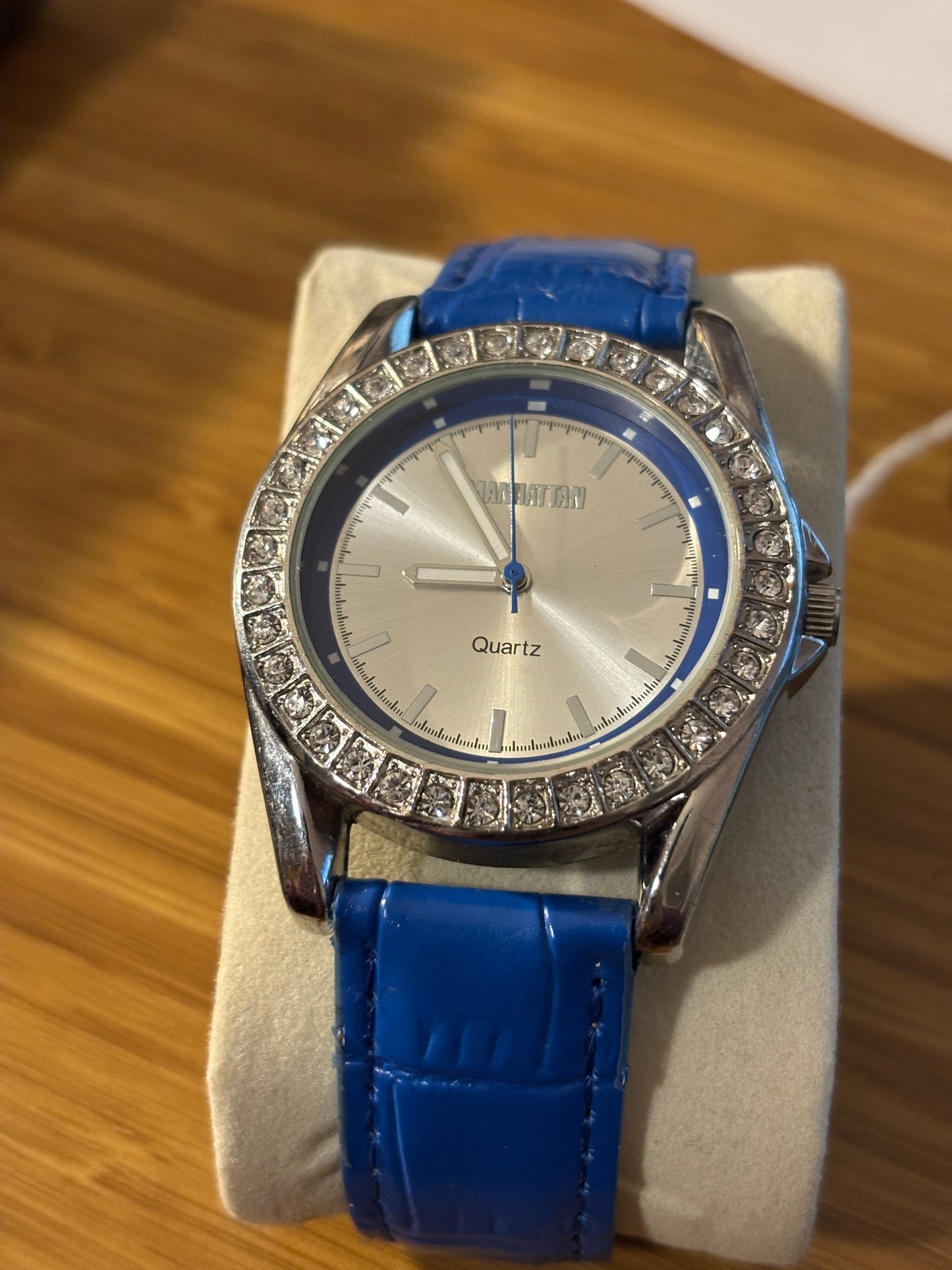 Manhattan Ice Bezel Cool Blue Watch