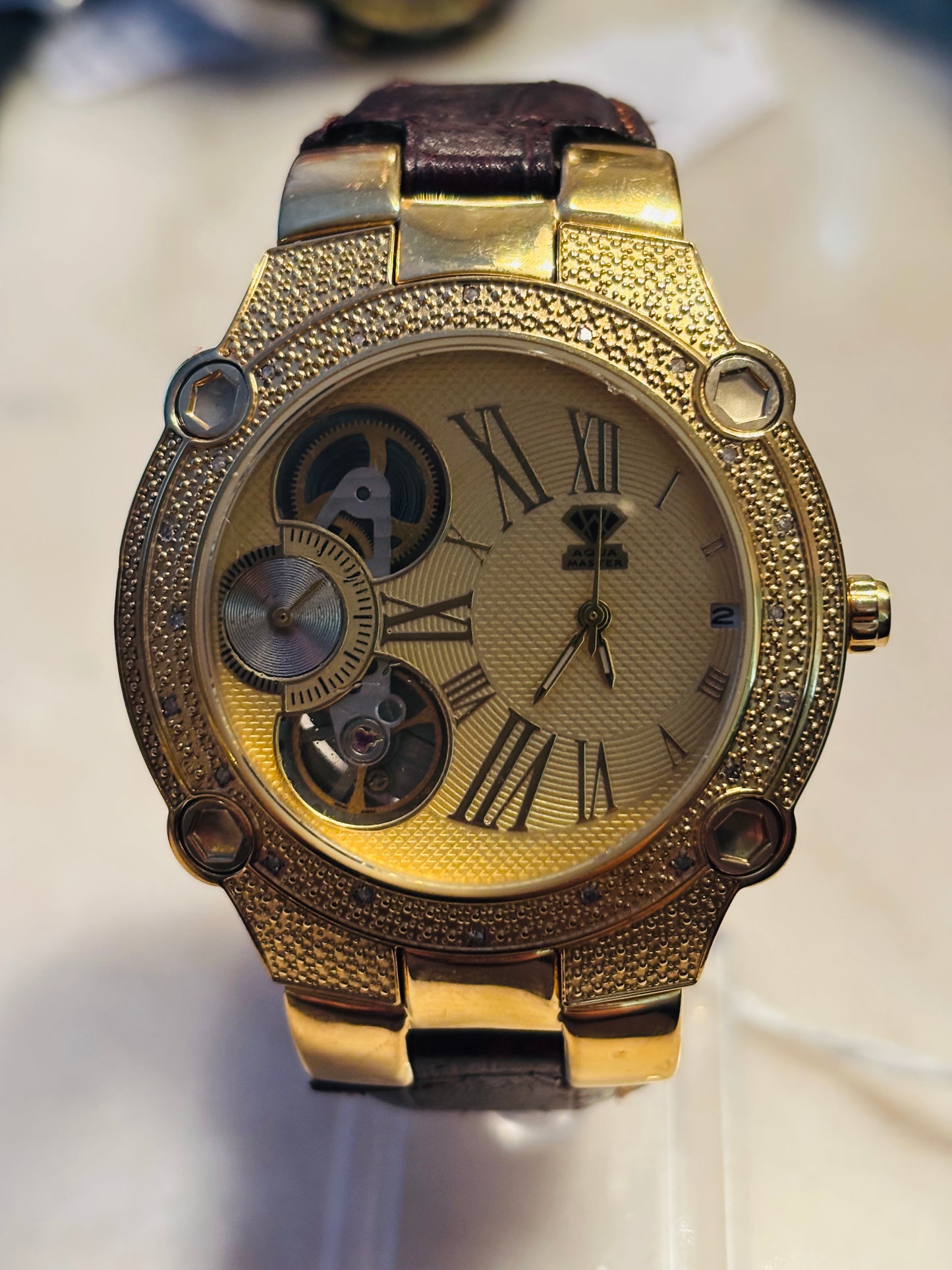 Men's Aqua Master Automatic .20 carat