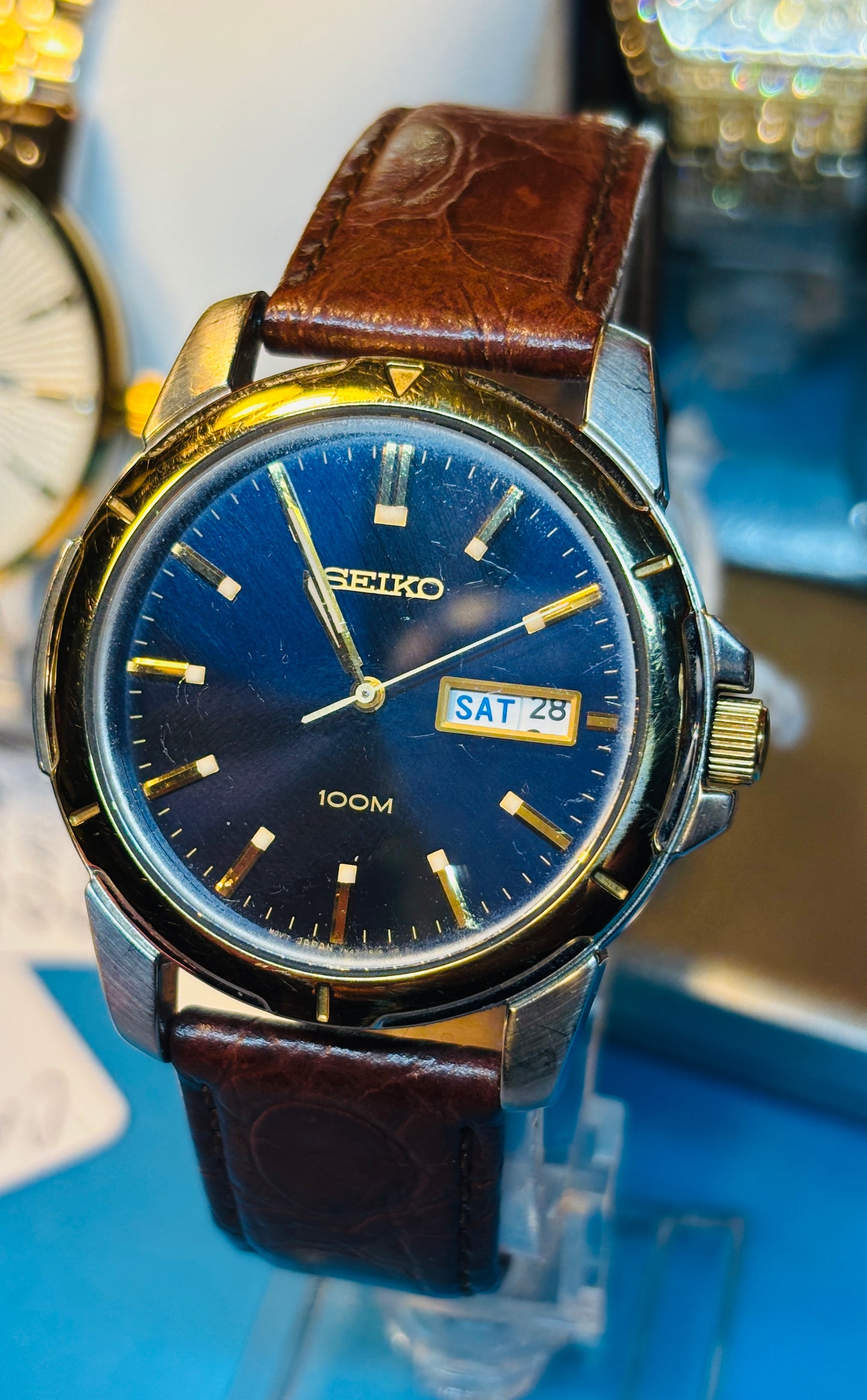 Used - SEIKO Day Date + Two-Toned