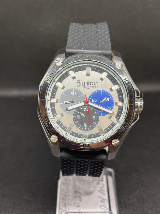 USED Armitron Day Date Chronograph