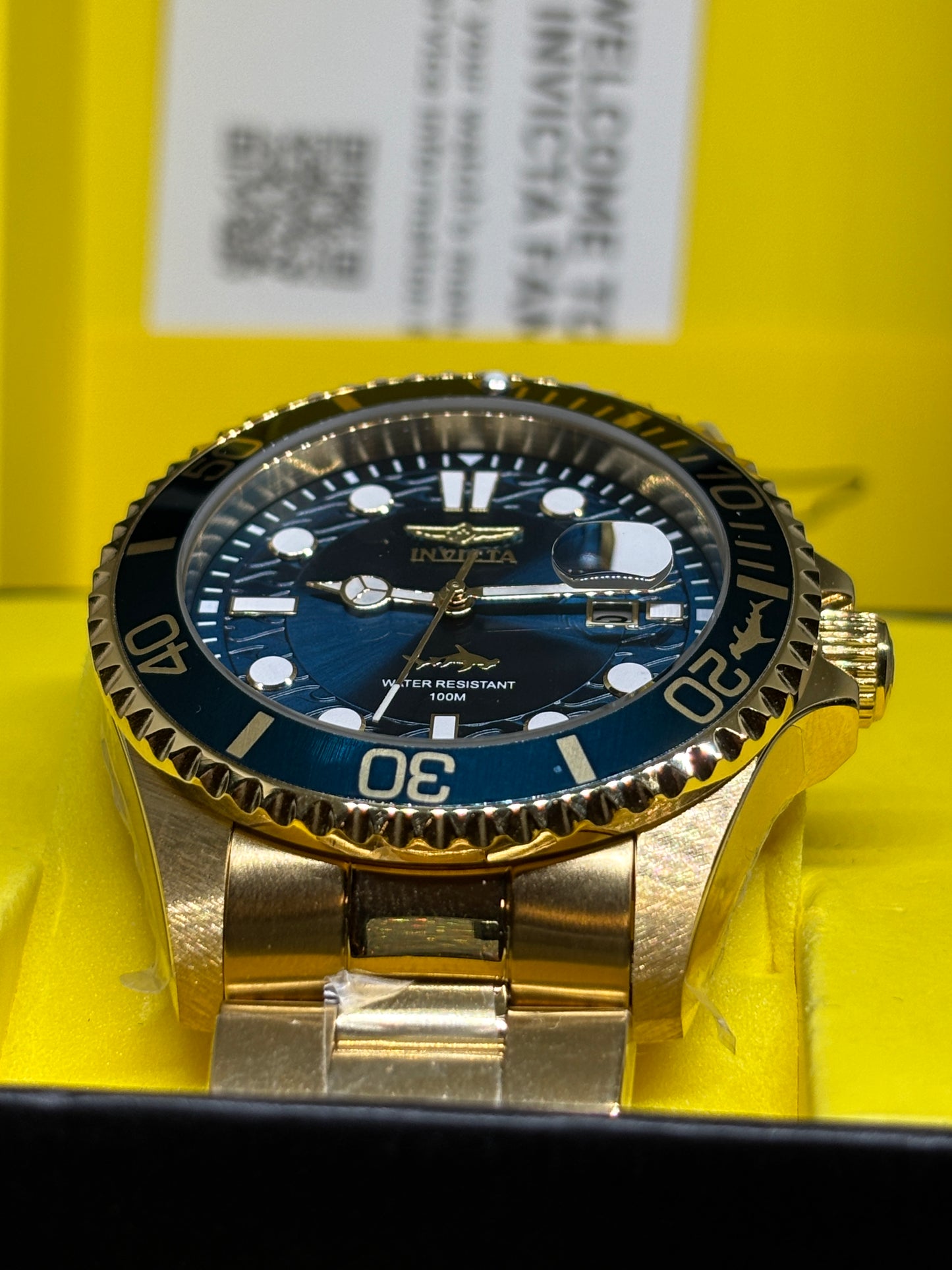 NEW Invicta Hammerhead Pro Diver - Gold 43mm