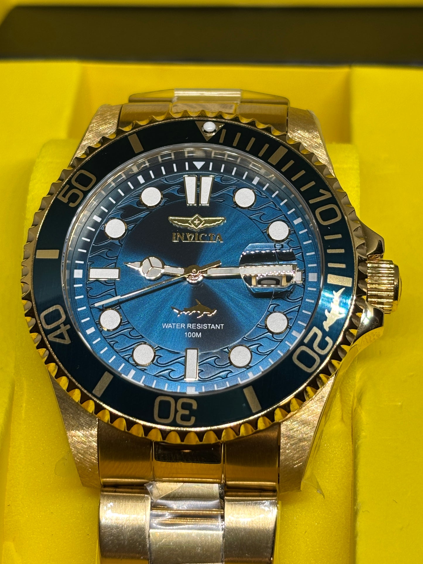 NEW Invicta Hammerhead Pro Diver - Gold 43mm