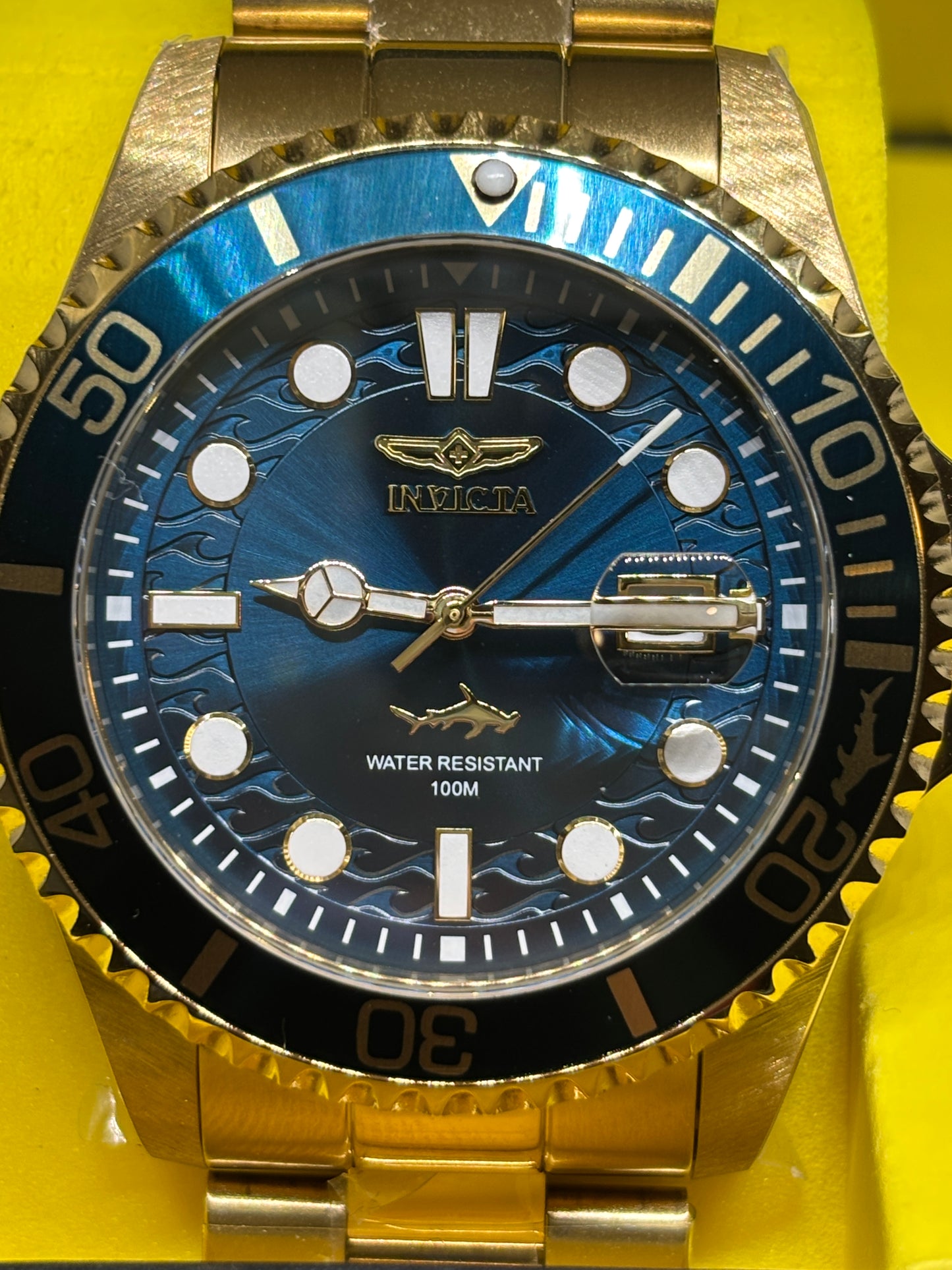 NEW Invicta Hammerhead Pro Diver - Gold 43mm