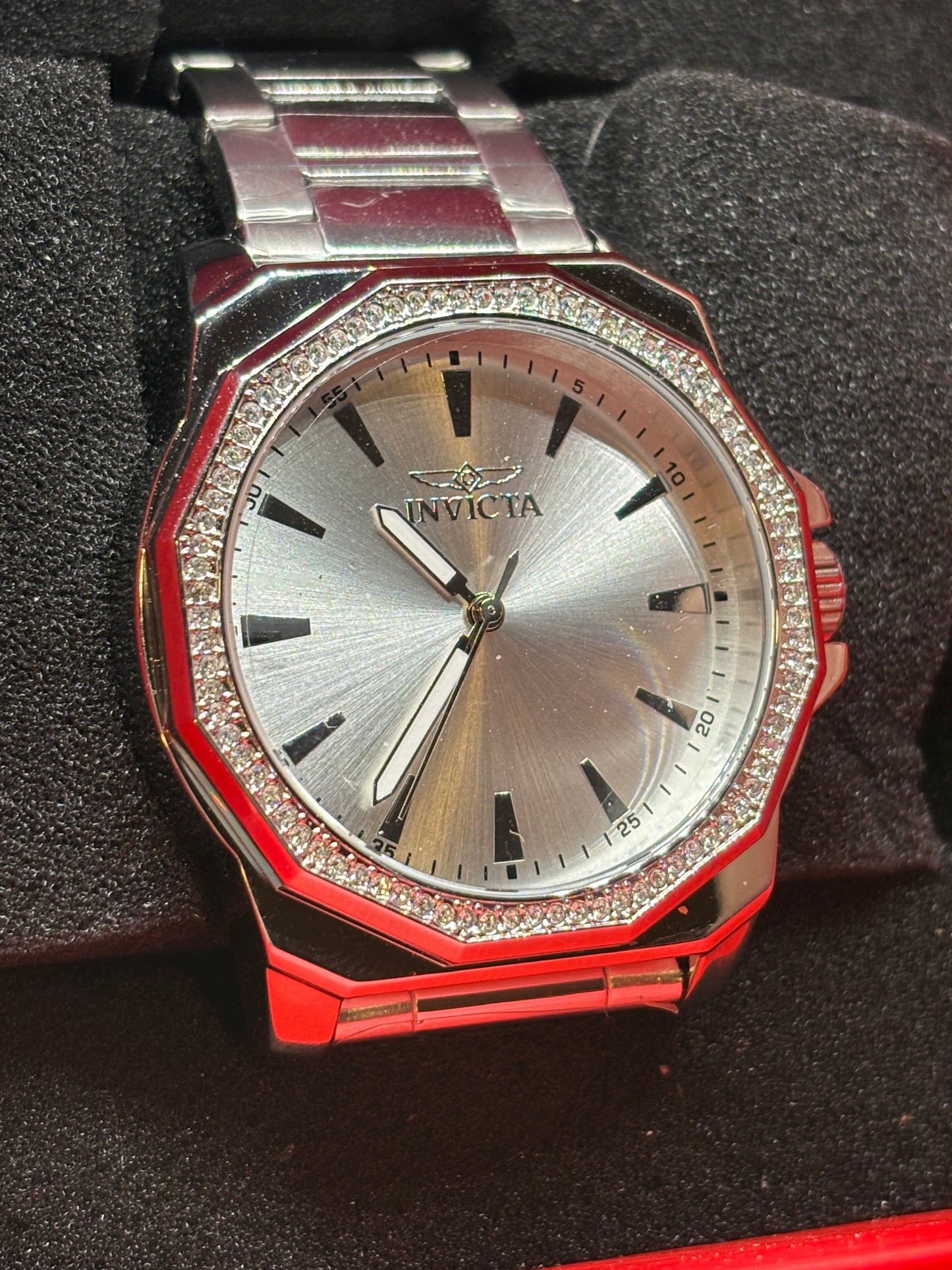 NEW Invicta Speedway - Silver 42mm