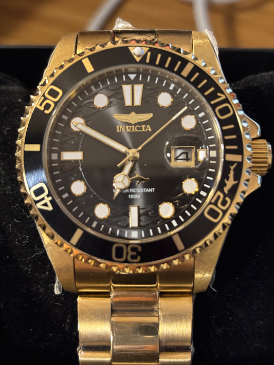 NEW Invicta Pro Diver Hammerhead - Gold 43mm