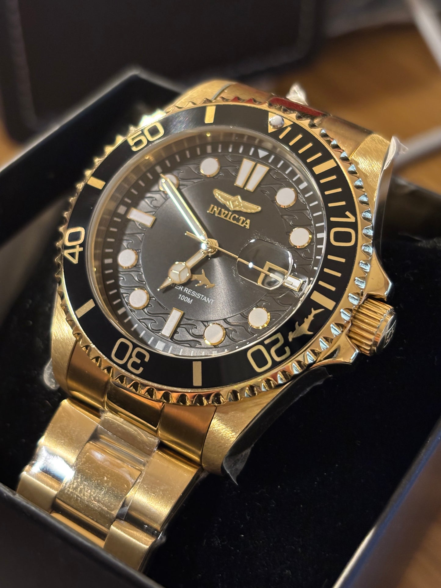 NEW Invicta Pro Diver Hammerhead - Gold 43mm