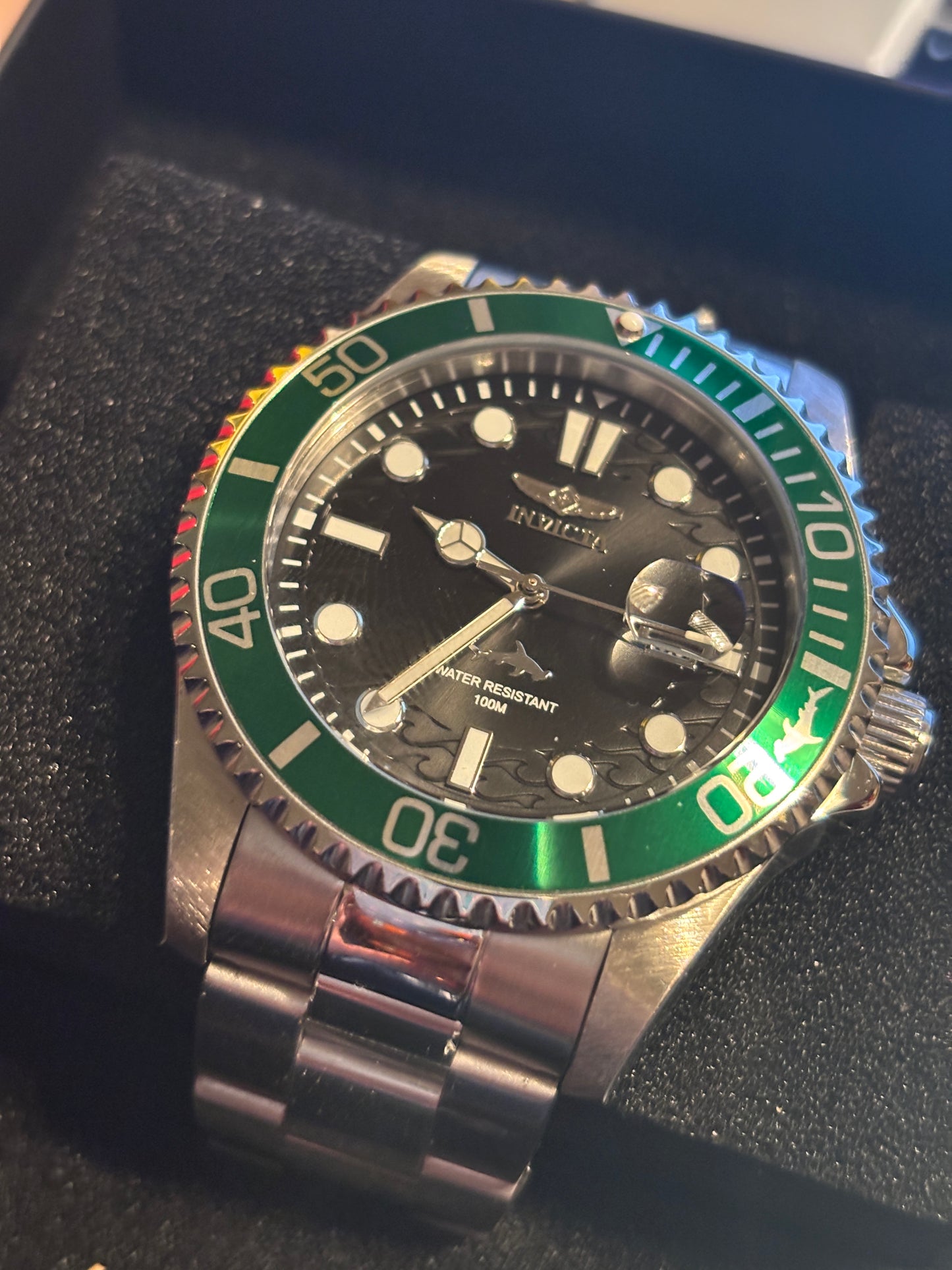 NEW - Invicta Pro Diver - Green + Black -43mm