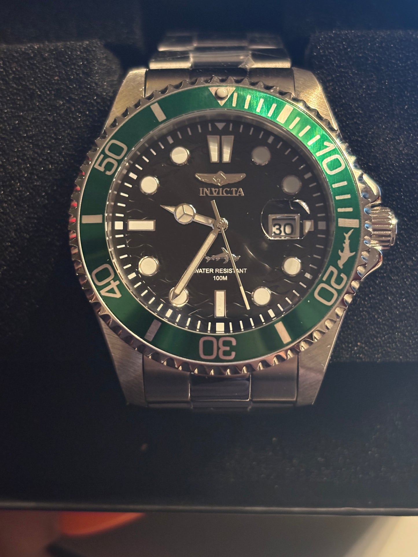 NEW - Invicta Pro Diver - Green + Black -43mm