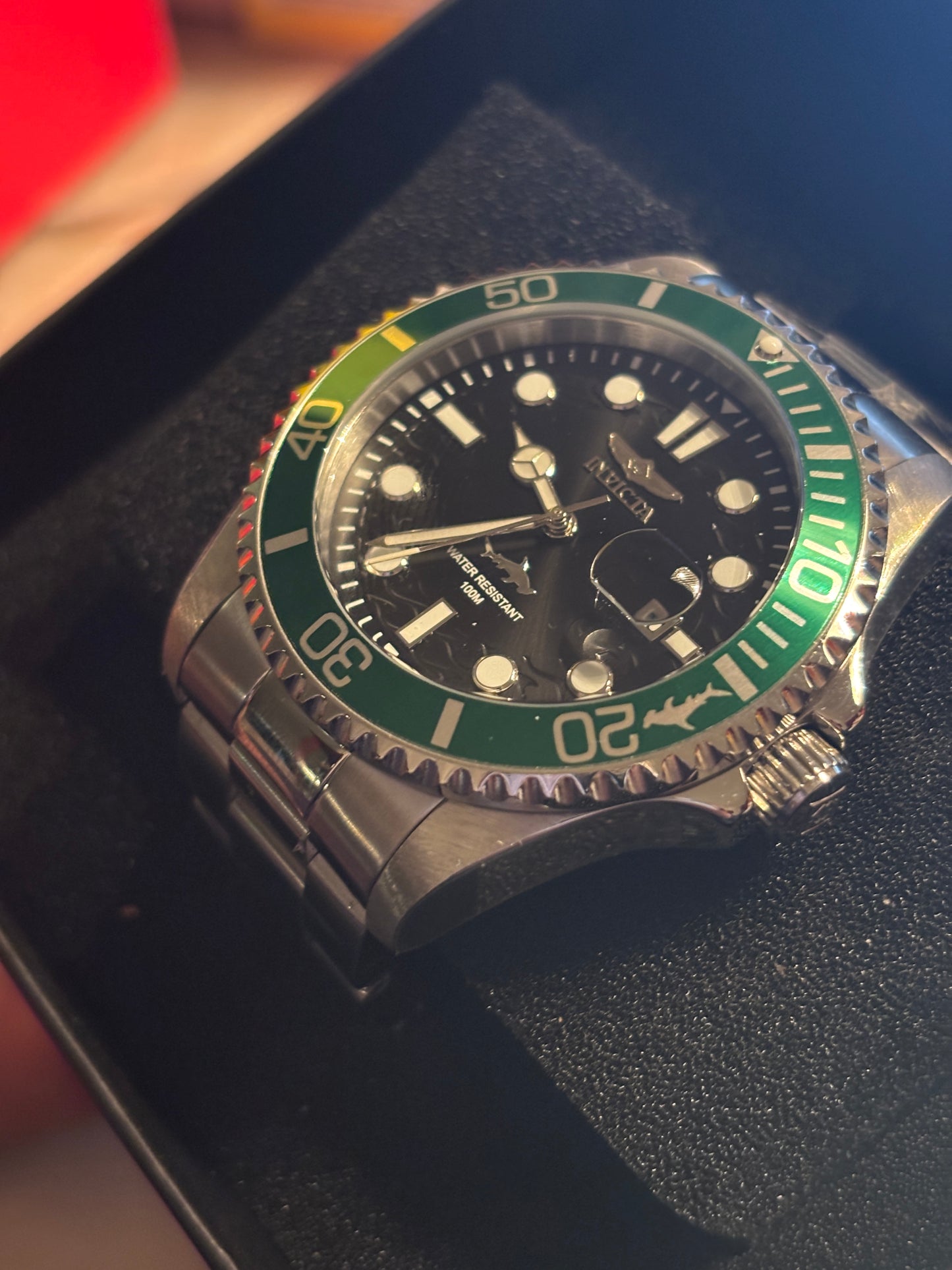 NEW - Invicta Pro Diver - Green + Black -43mm