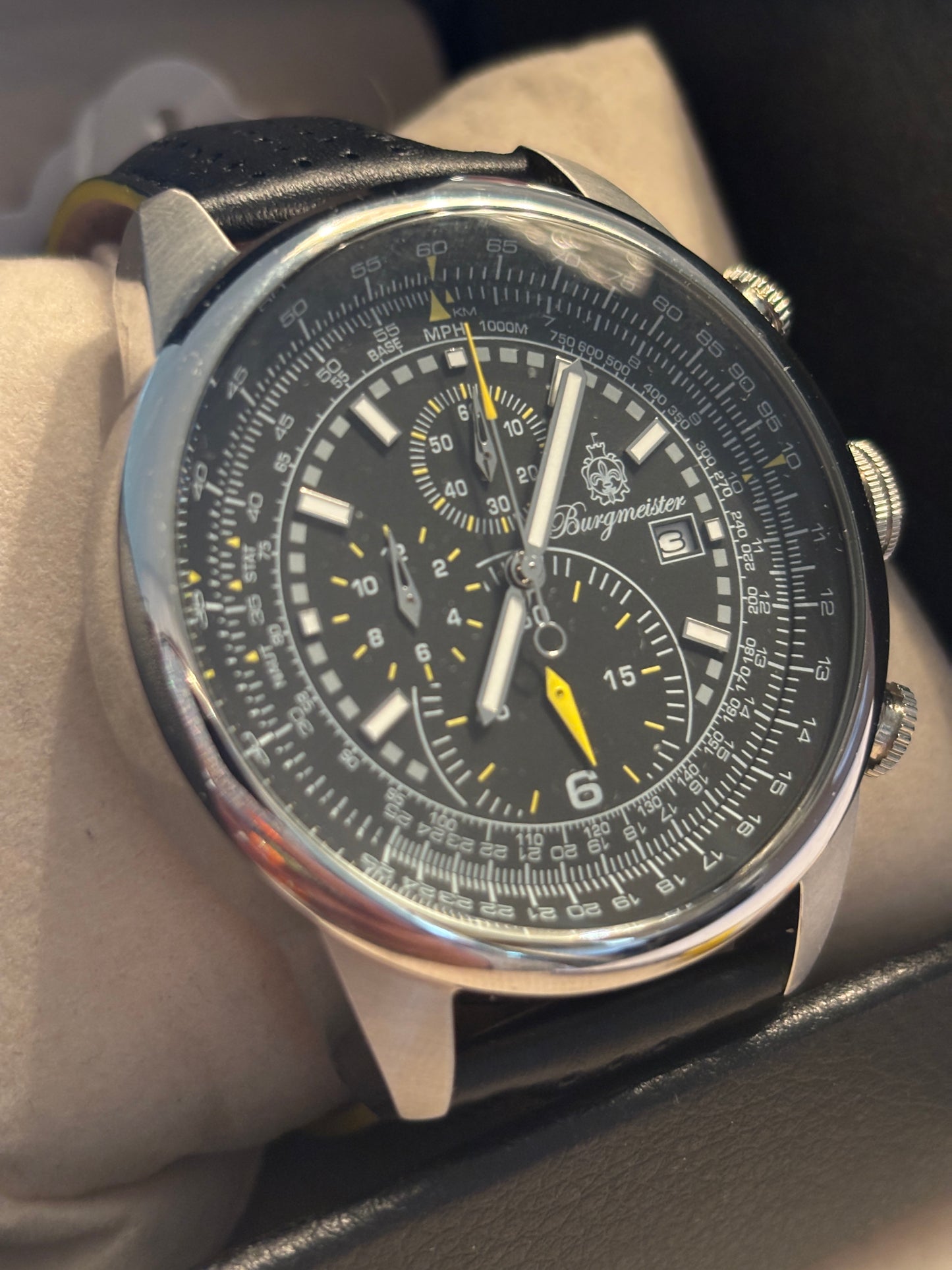 NEW - Burgmeister Melbourne Chrono - 45mm