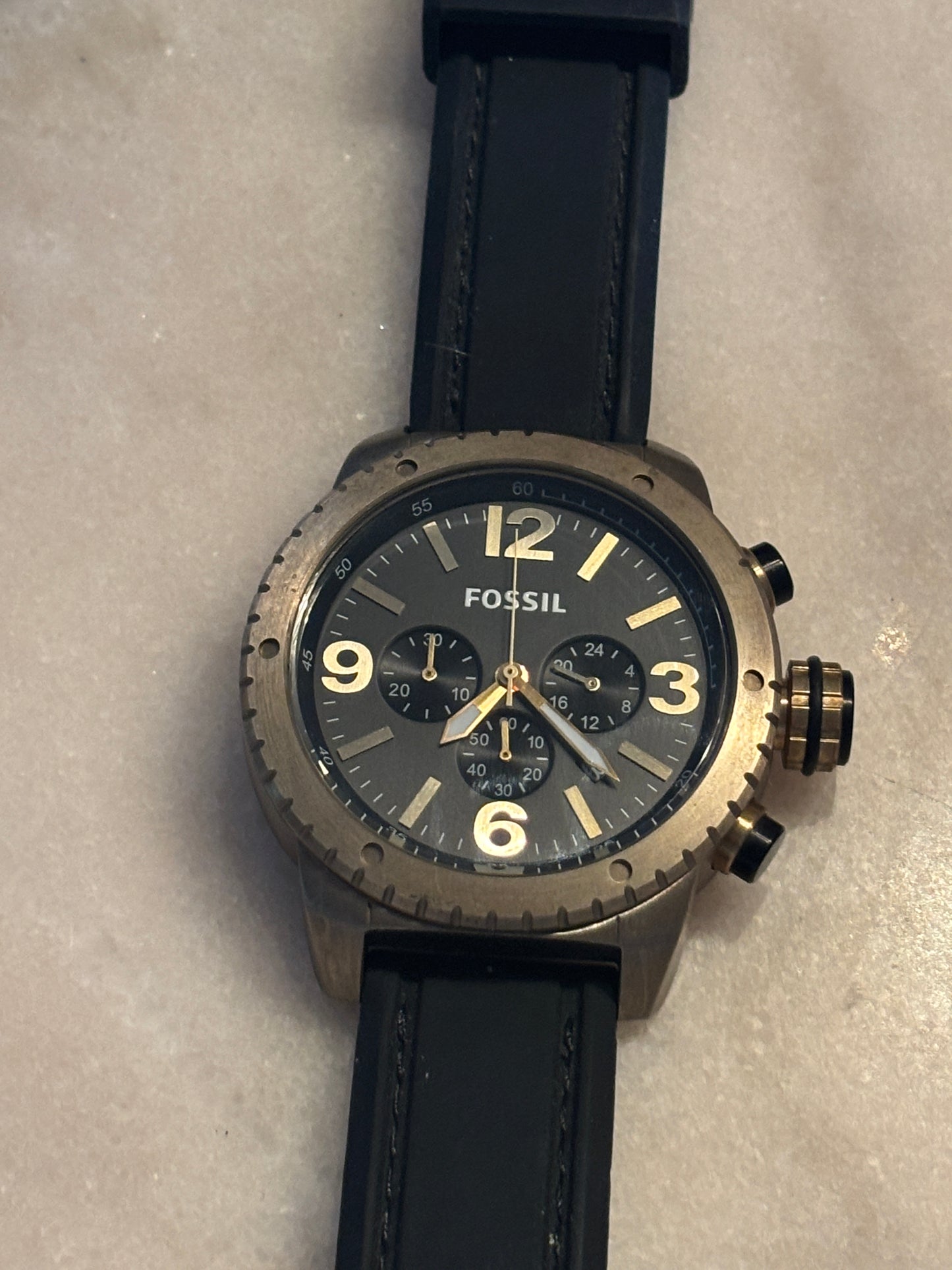 USED - Fossil Ansel Chrono - 48mm