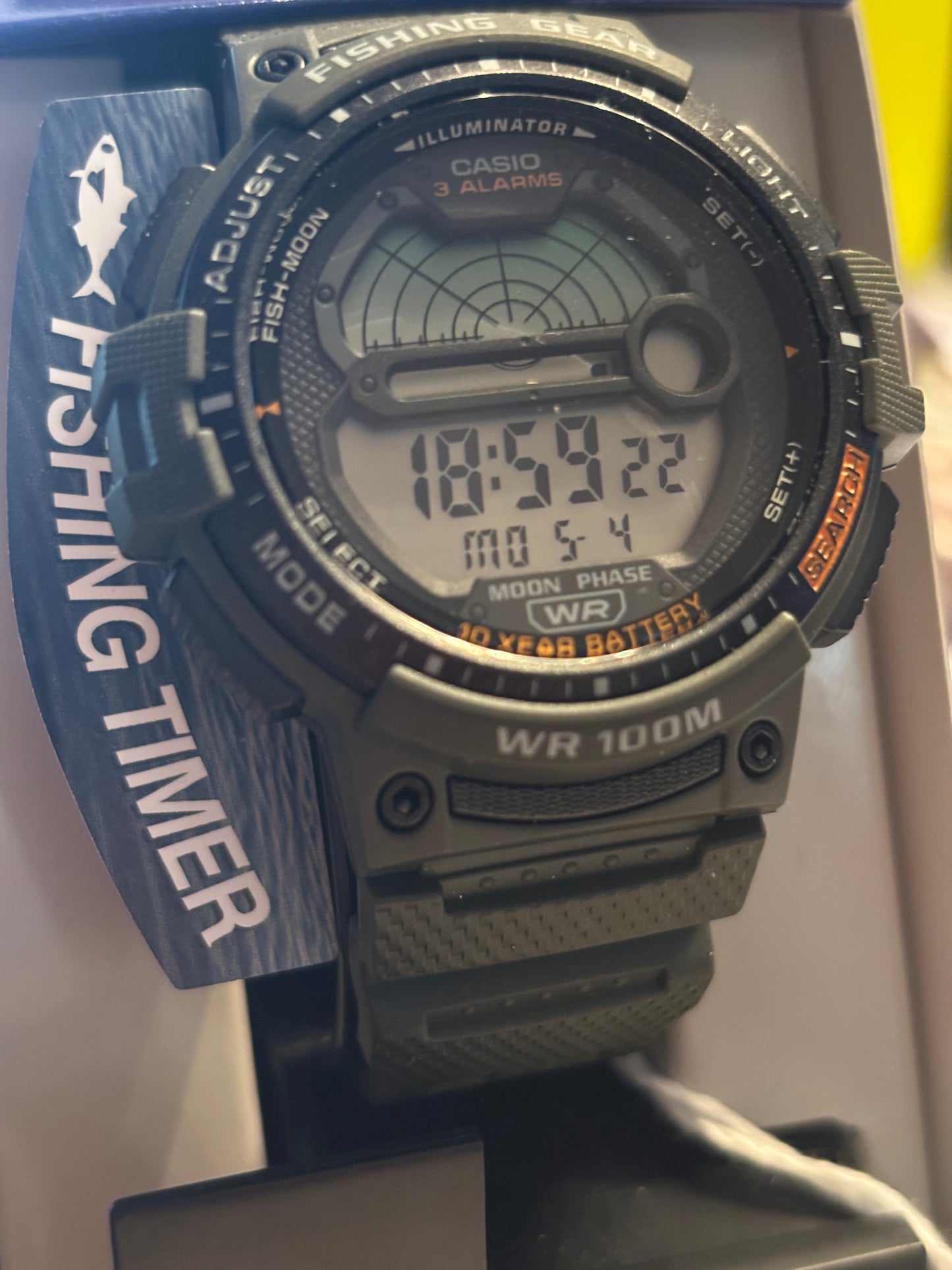 NEW - Casio Fishing Gear Watch