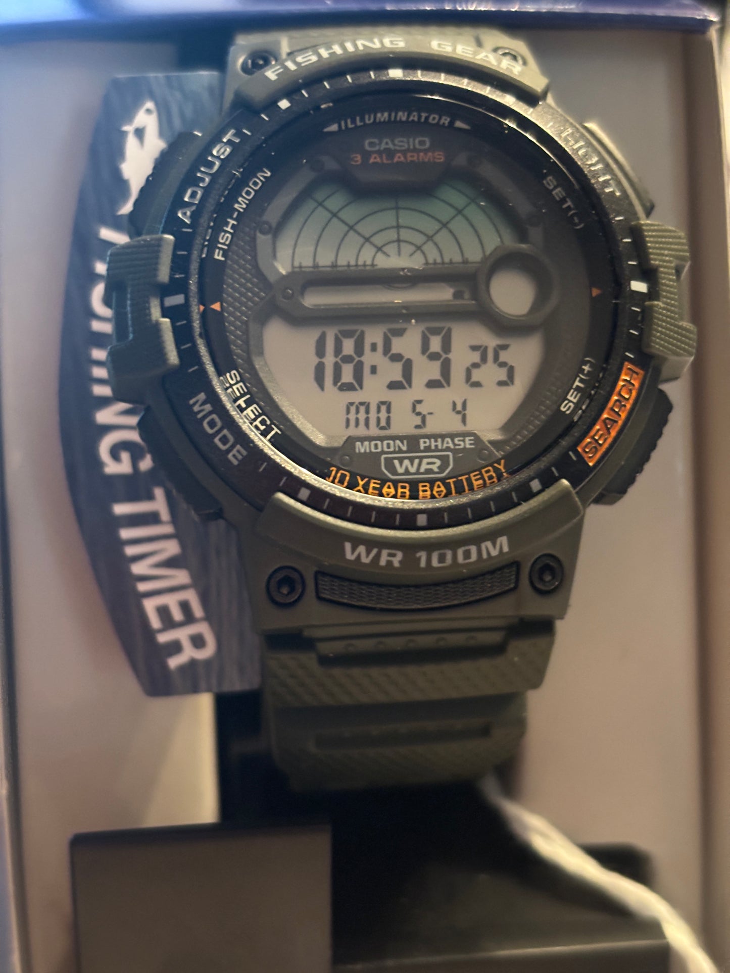 NEW - Casio Fishing Gear Watch